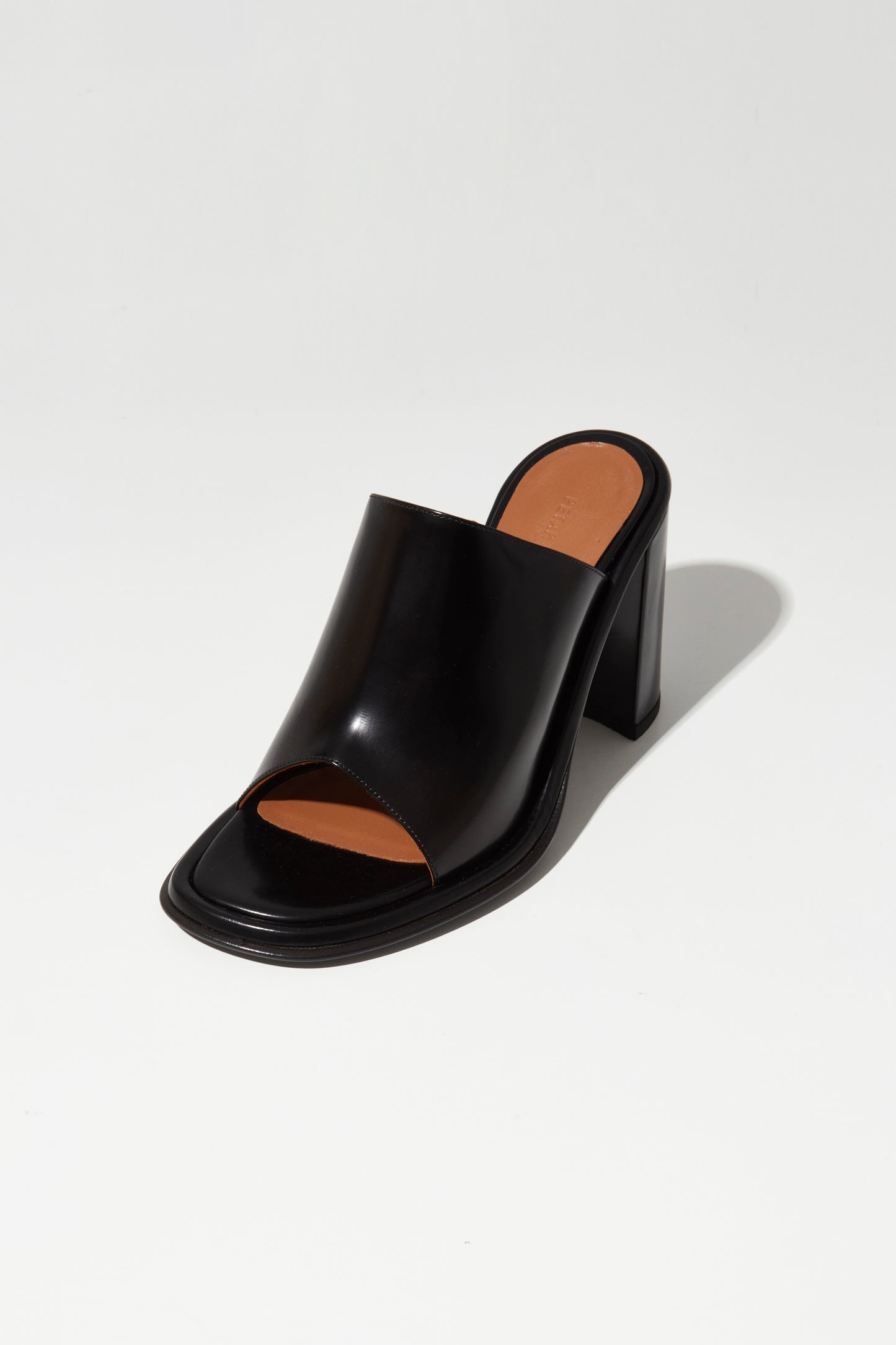 BLOCK HEEL MULES
