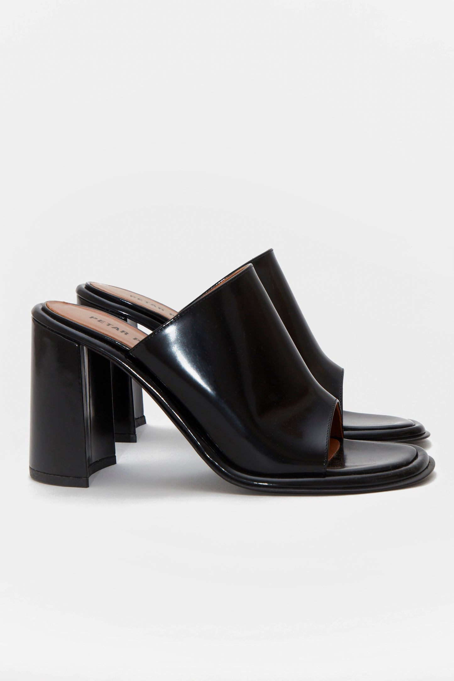 BLOCK HEEL MULES