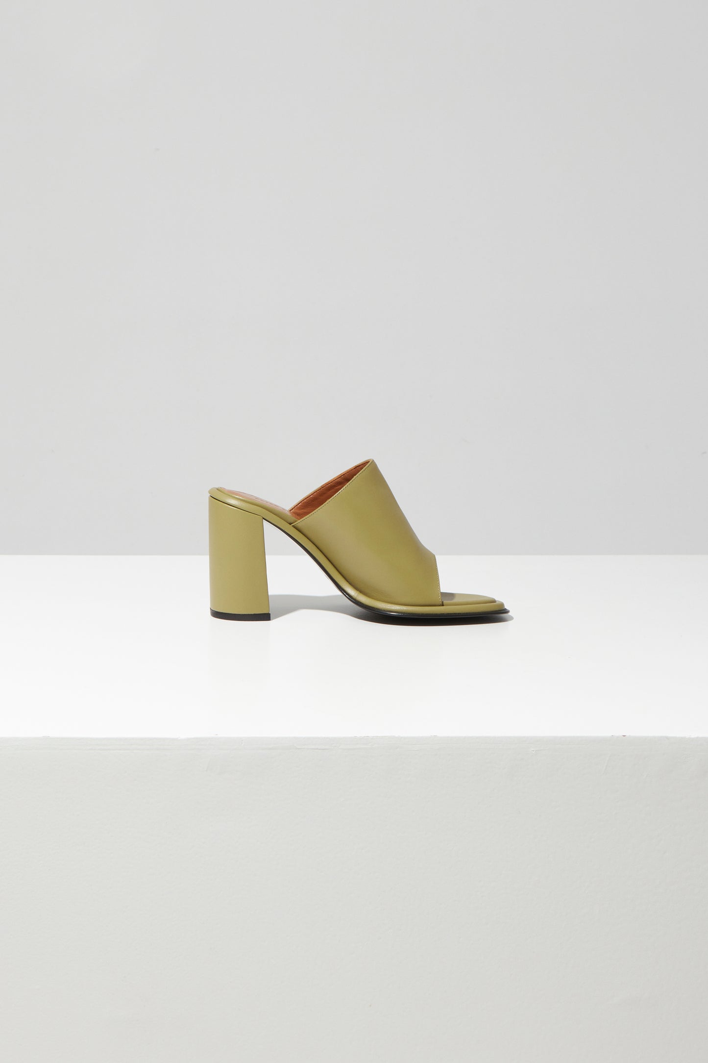 BLOCK HEEL MULES