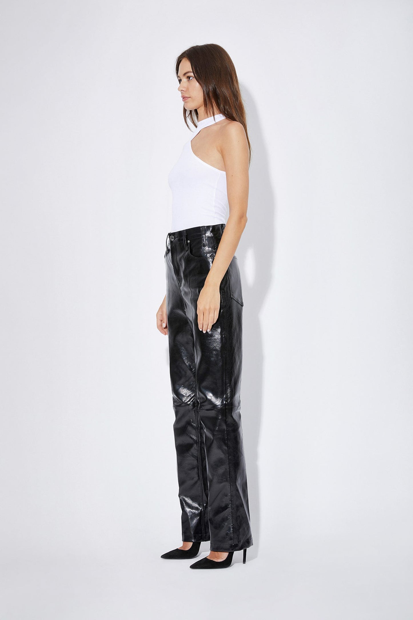 ONE SLEEVE CUT-OUT TEE