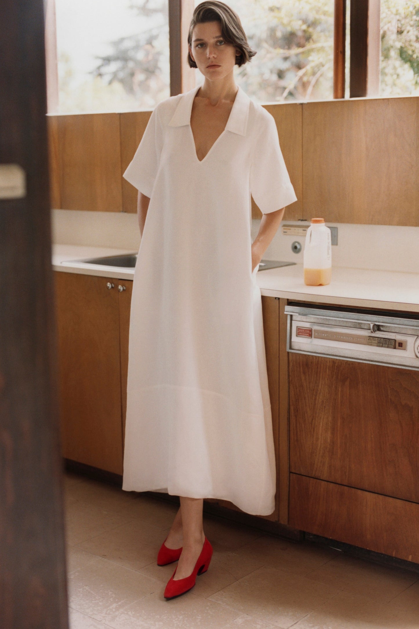 SHORT SLEEVE DRESS