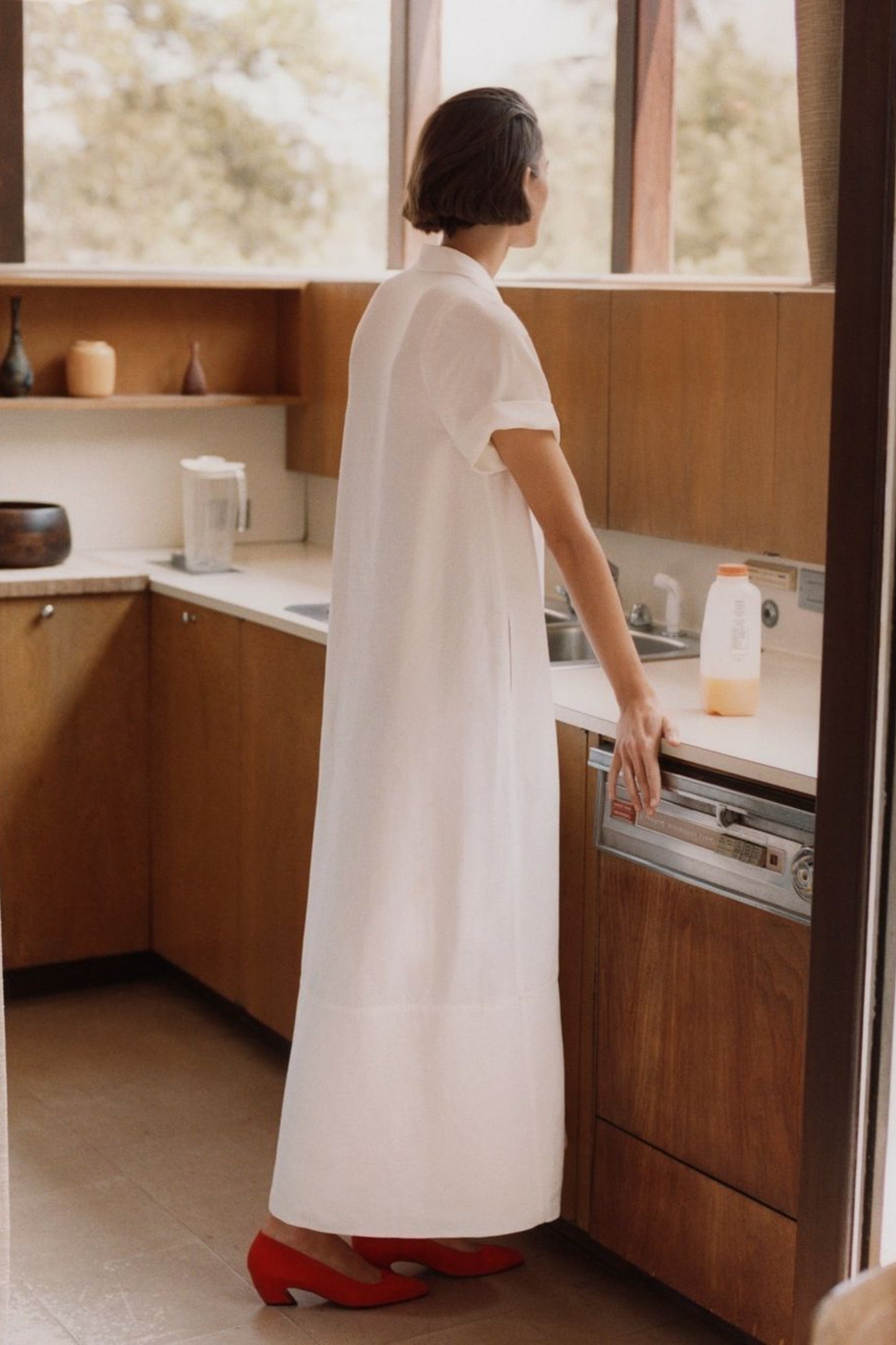 SHORT SLEEVE DRESS