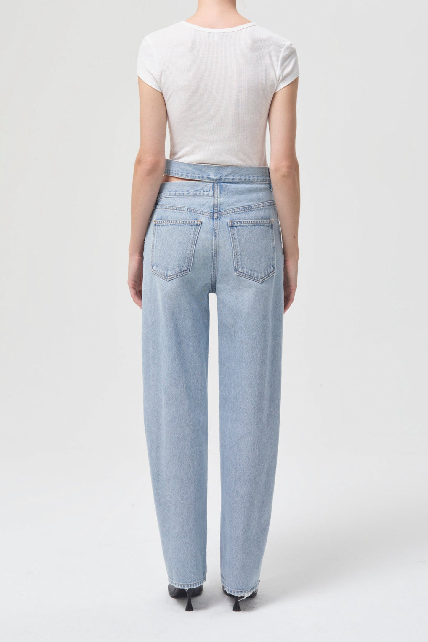 BROKEN WAISTBAND JEAN IN SIDELINE (ORGANIC COTTON)