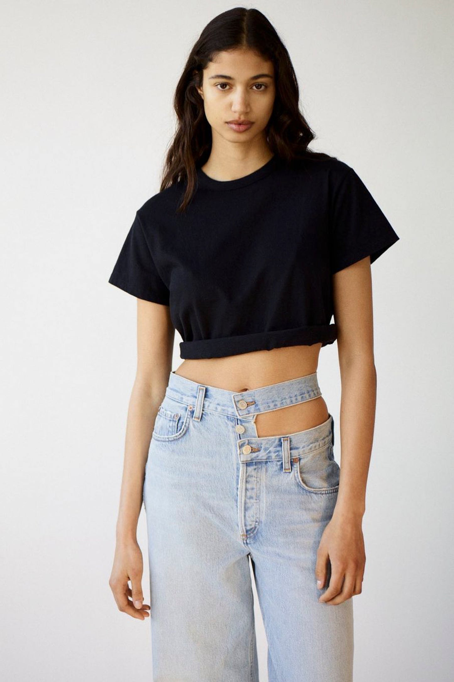 BROKEN WAISTBAND JEAN IN SIDELINE (ORGANIC COTTON)