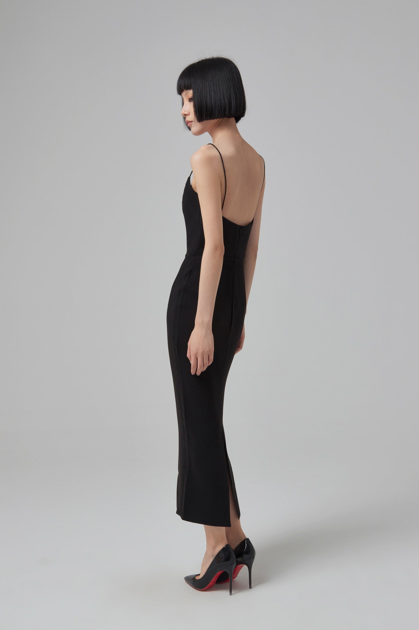 ZANE- STRETCH CREPE SINGLET D