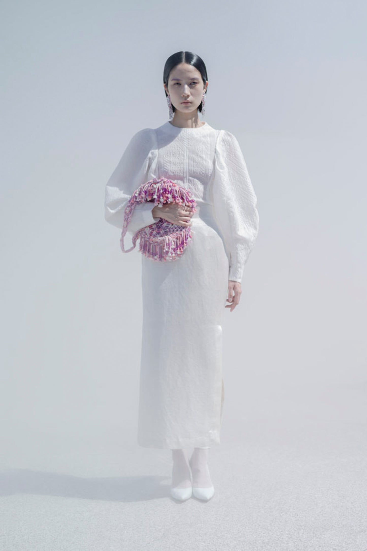 TRADITIONAL PATTERN JACQUARD TOP