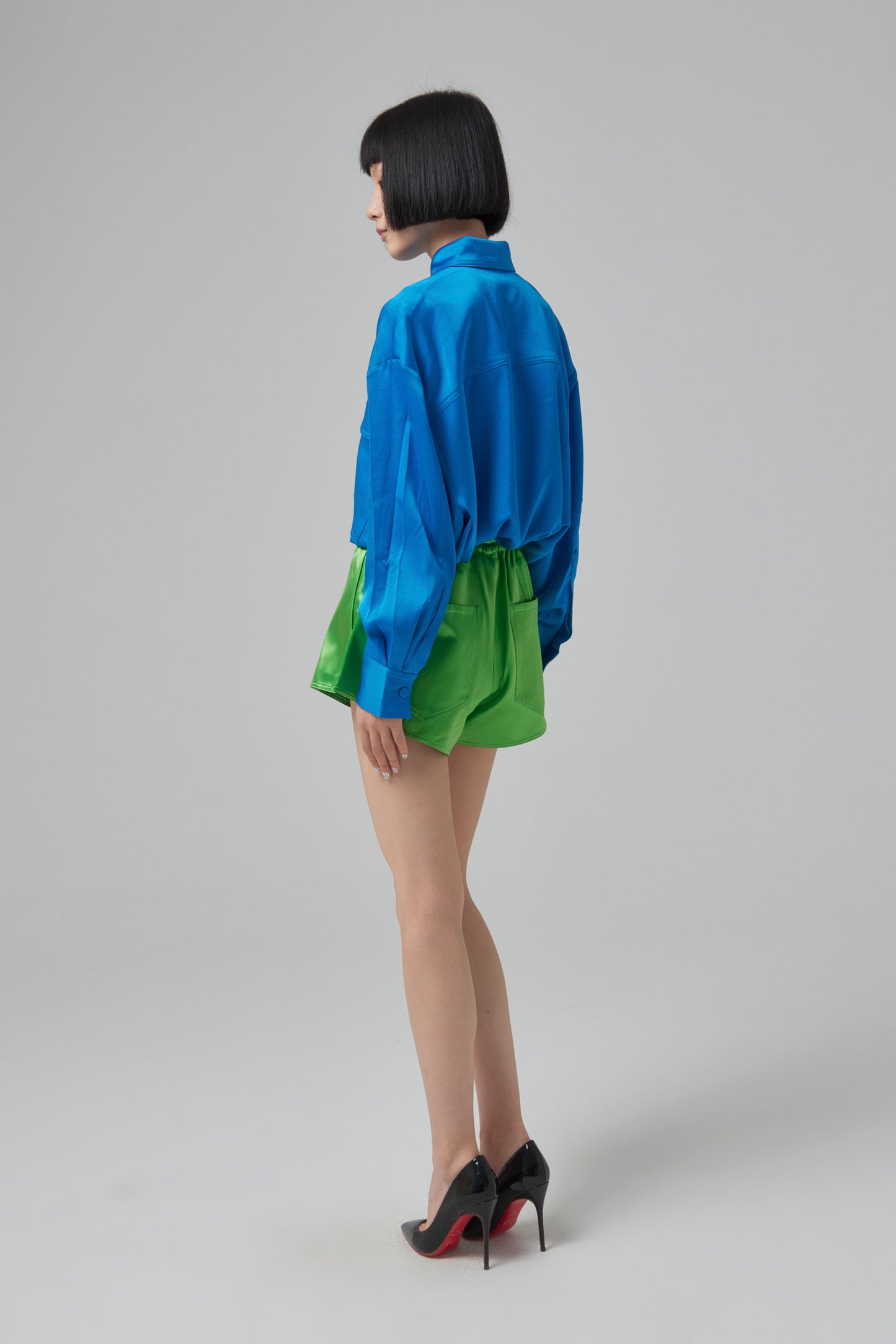 BEALE-DUCHESS SATIN EYELET SH