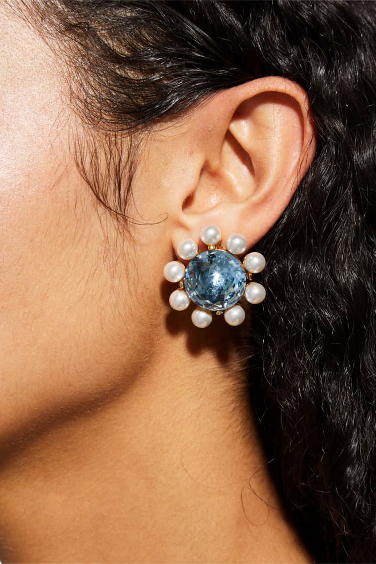 DOME STUD EARRING