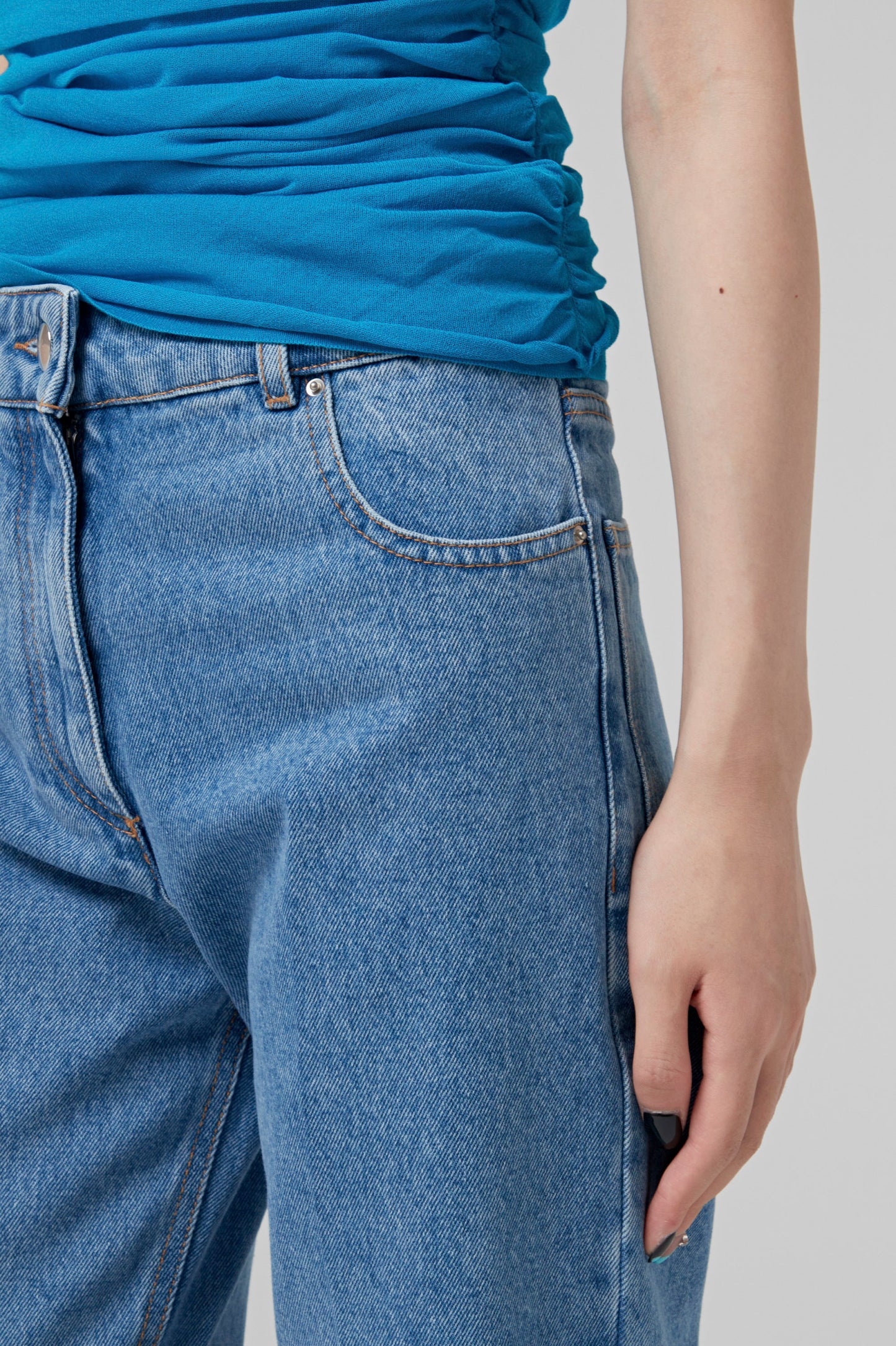 5 POCKETS DENIM PANTS