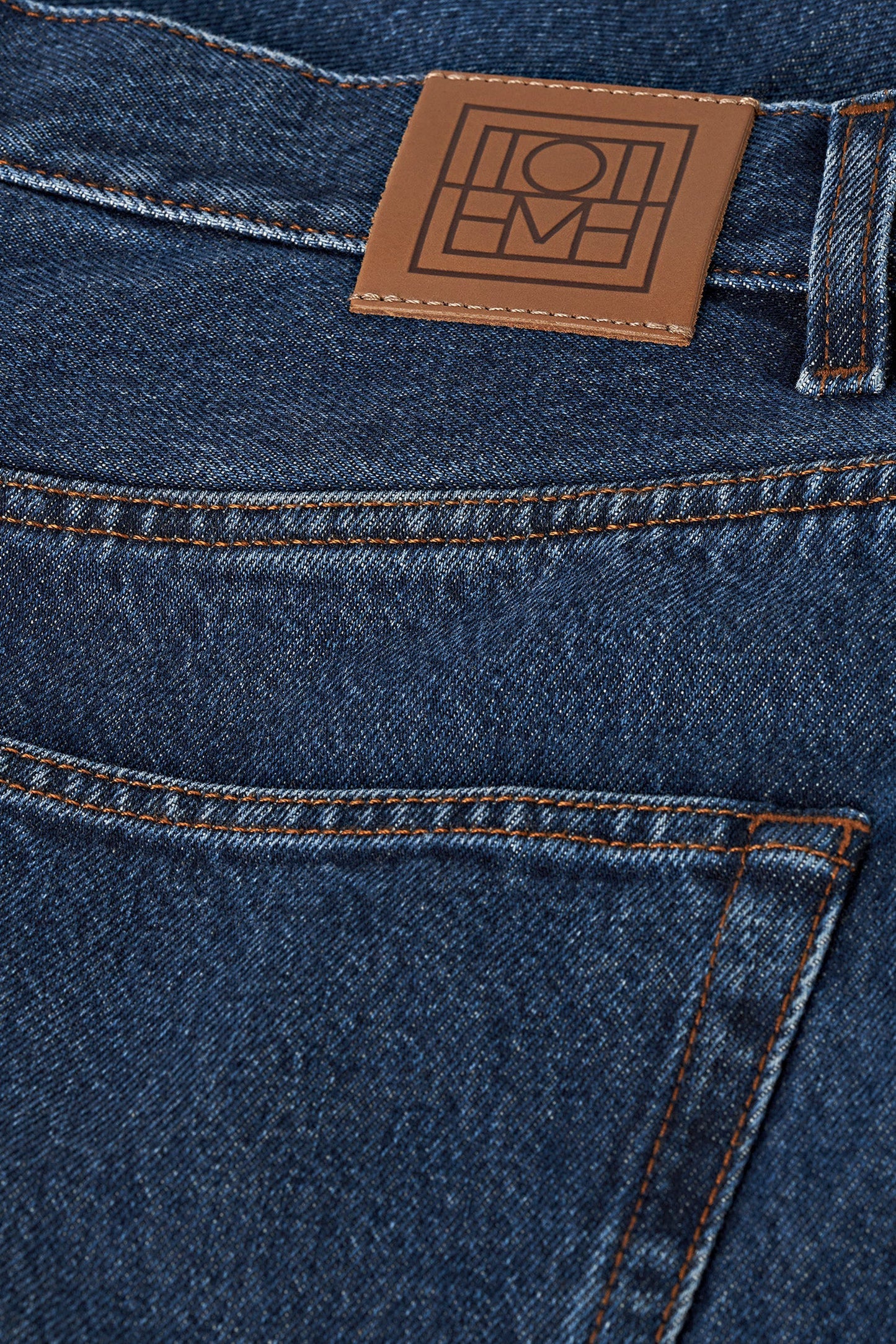 Wide Tapered Leg Denim