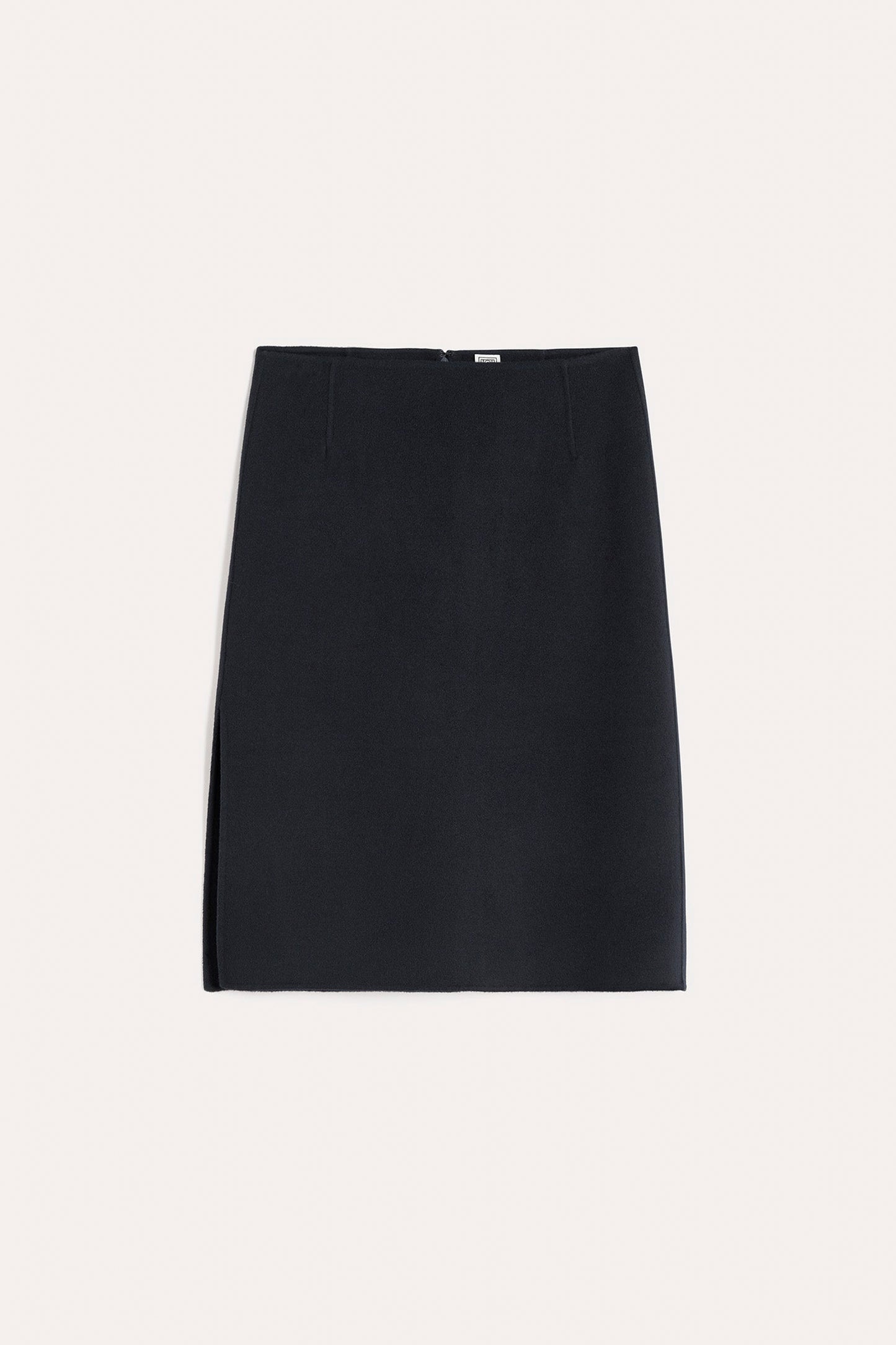 Side-Split Doublé Skirt