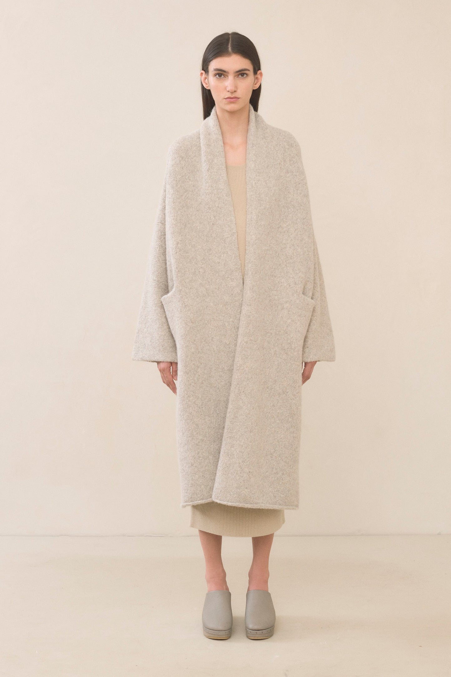 LONG SHAWL CARDIGAN