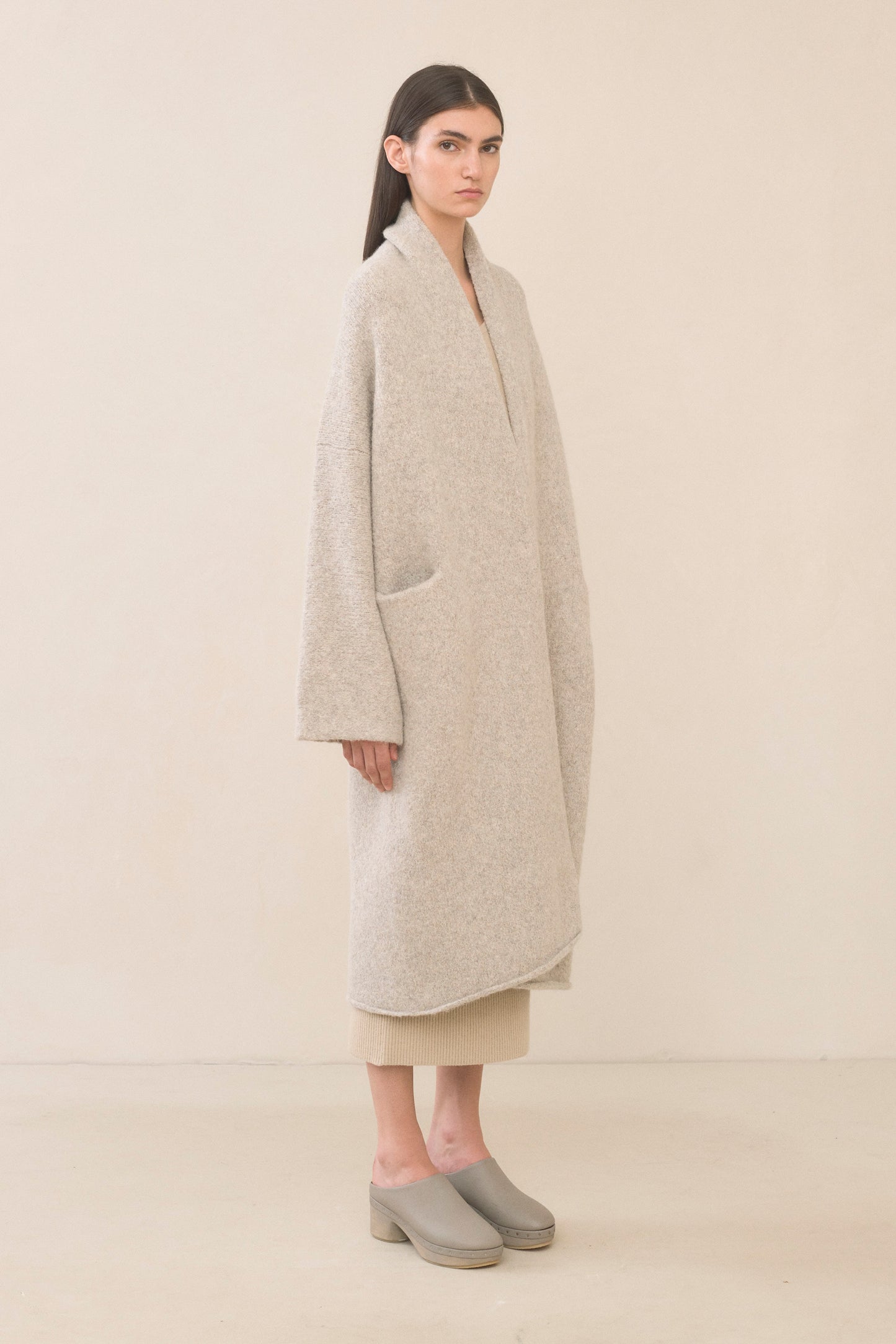LONG SHAWL CARDIGAN