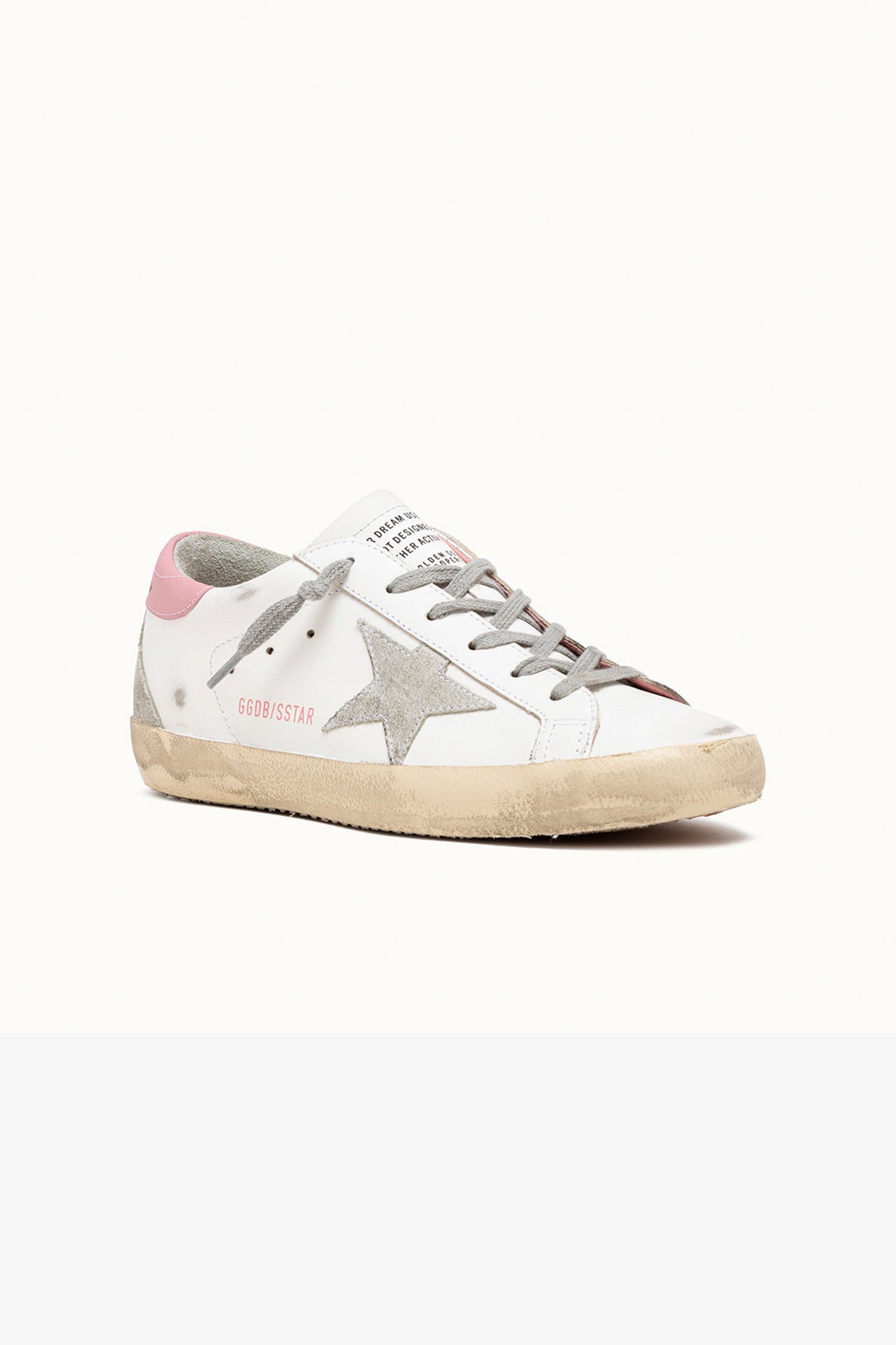 SUPER-STAR LEATHER UPPER AND HEEL SUEDE STAR AND SPUR CREAM SOLE