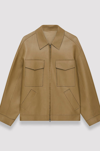 Lyndhurst-Leather Jacket-Bonded Leather