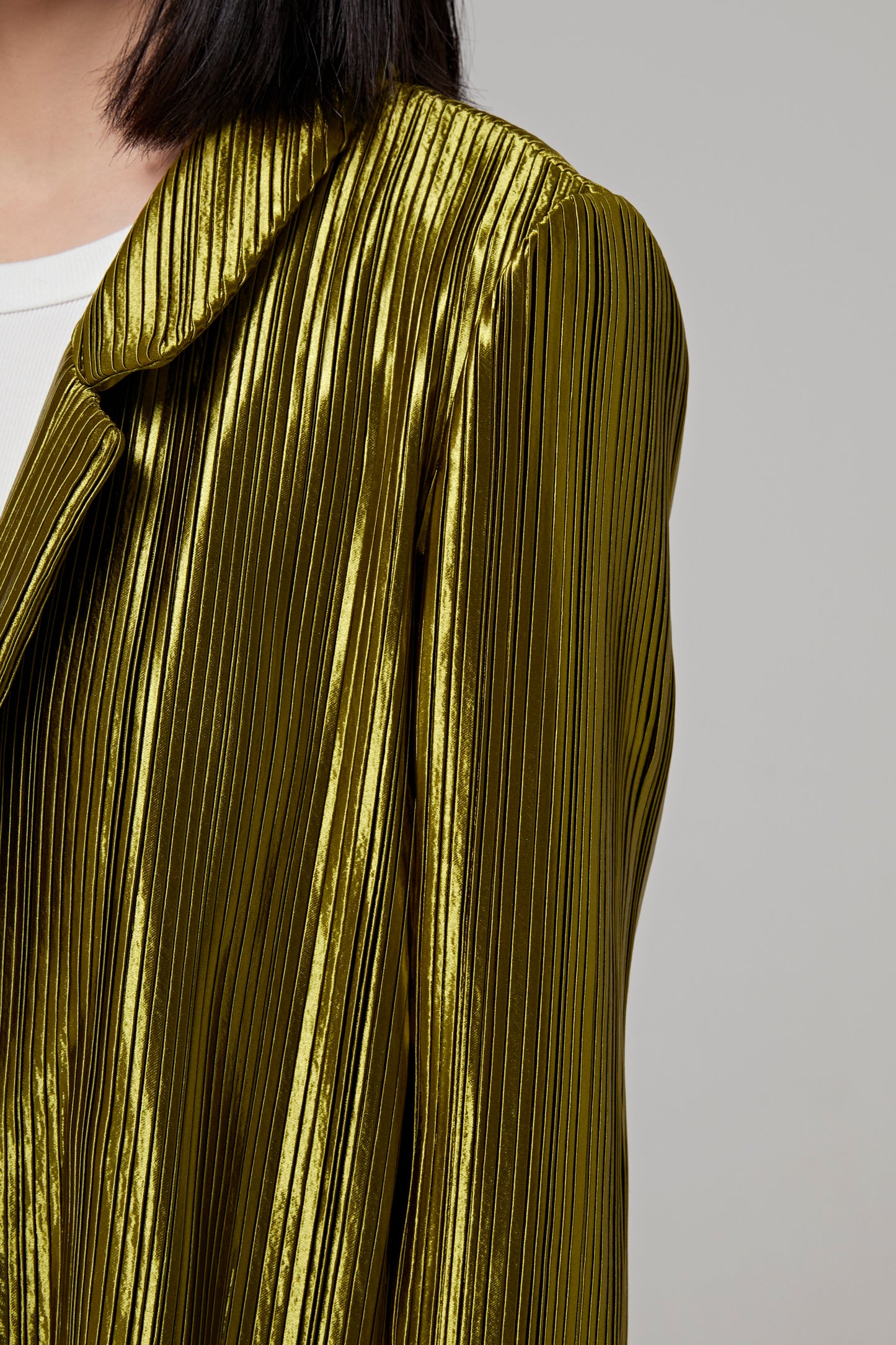 NUAGE PLEATED BLAZER