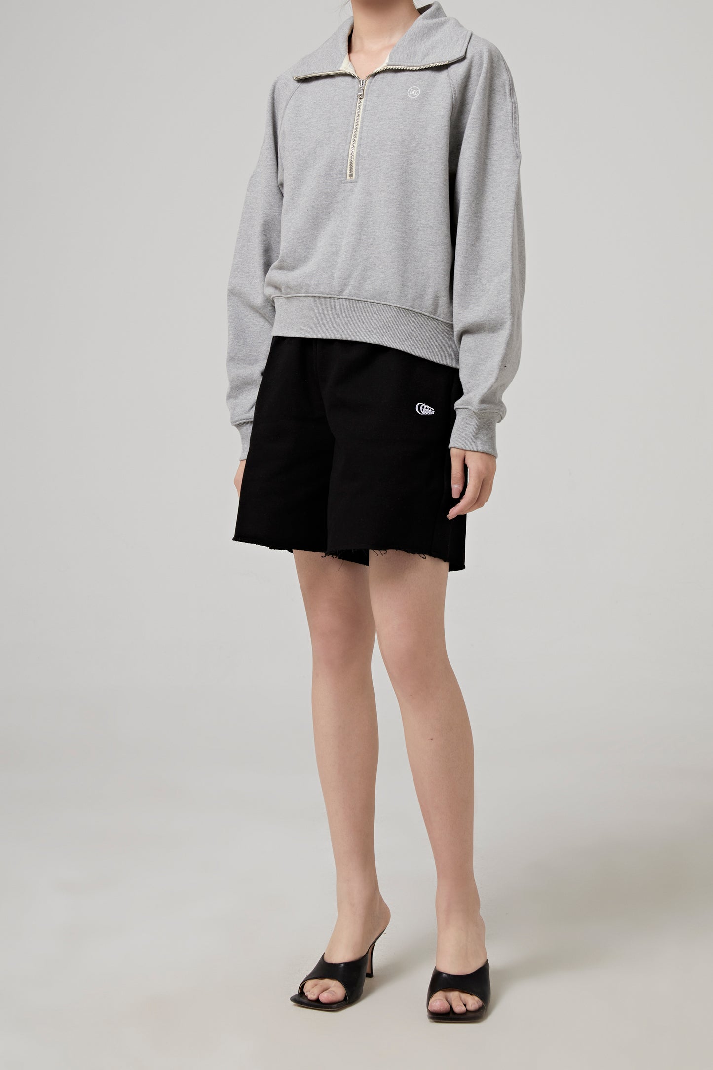SIGNATURE LOGO ZIP SWEATSHIRT