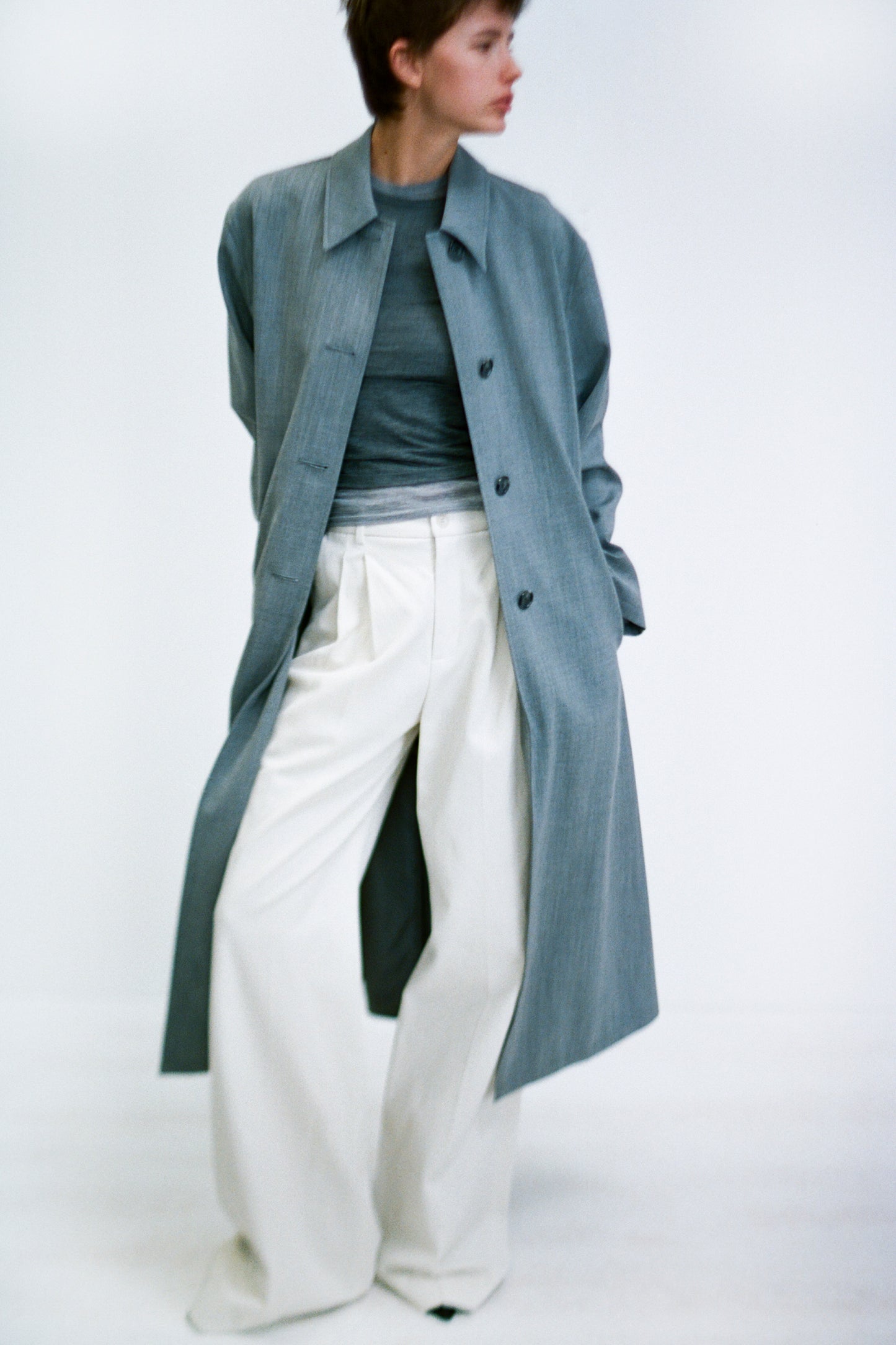 ADRIEN LONG DUSTER COAT