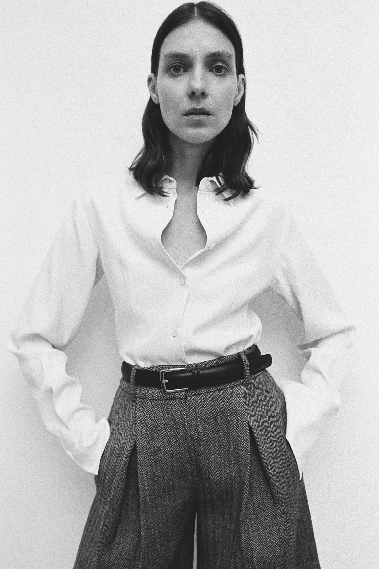 BLOUSON SLV BUTTONDOWN