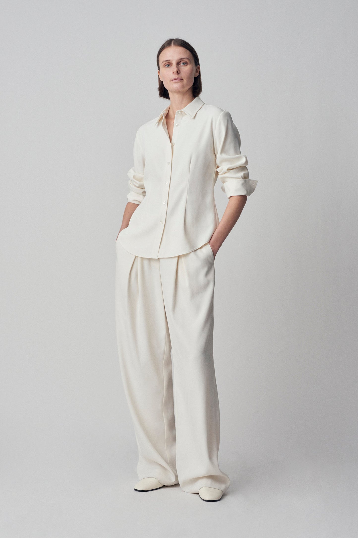 BLOUSON SLV BUTTONDOWN