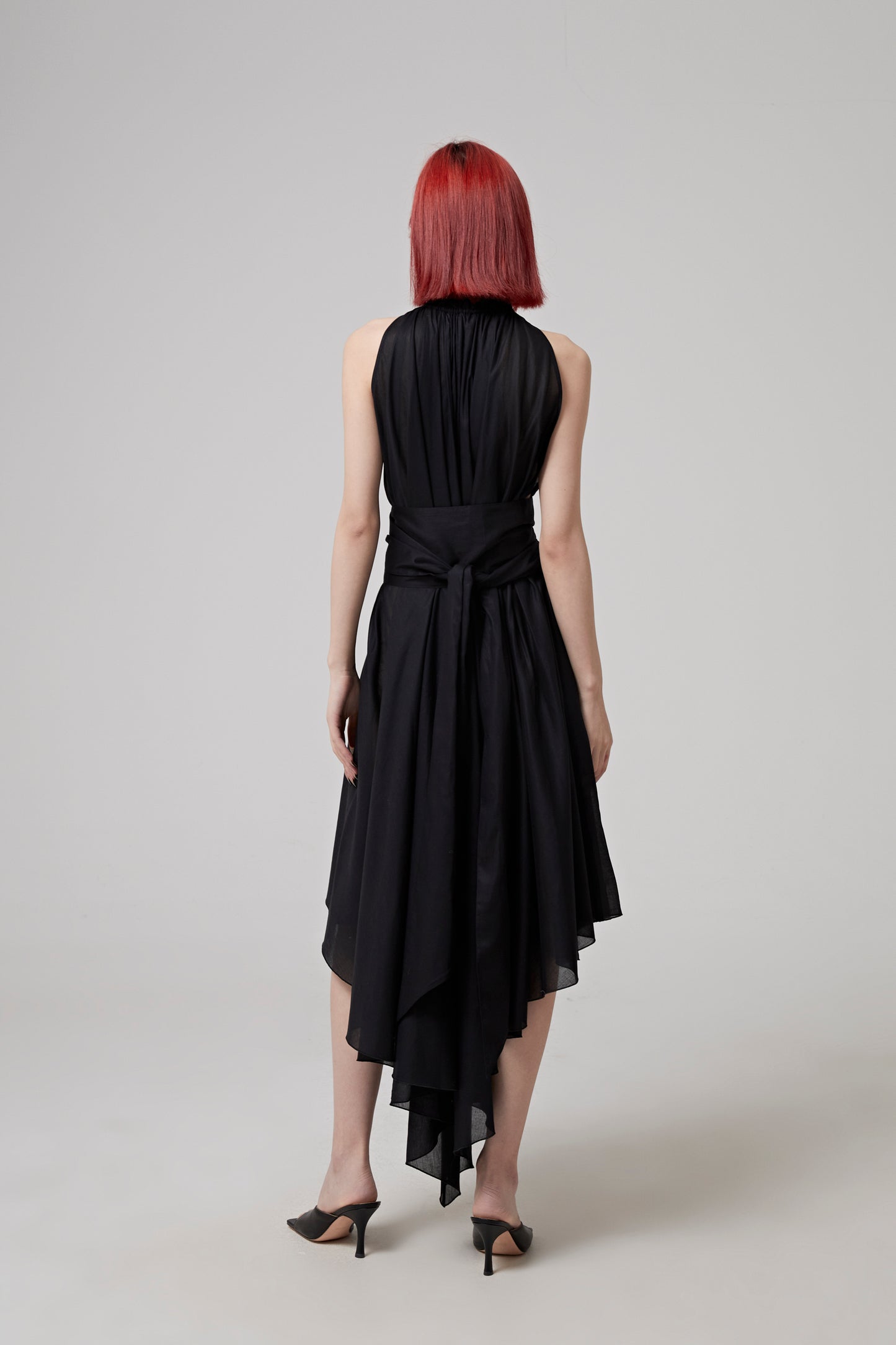 IRREGULAR HEM DRESS
