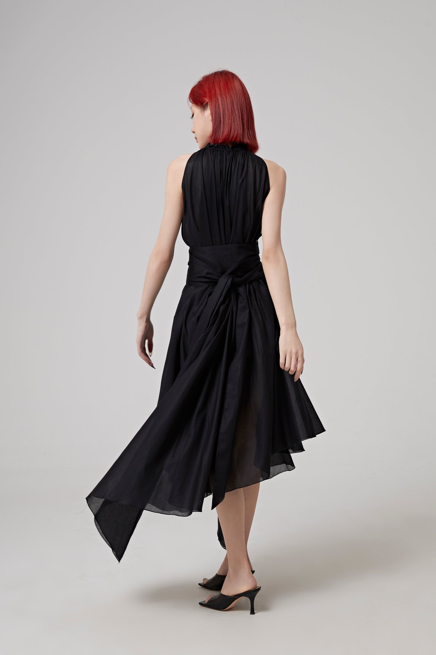IRREGULAR HEM DRESS