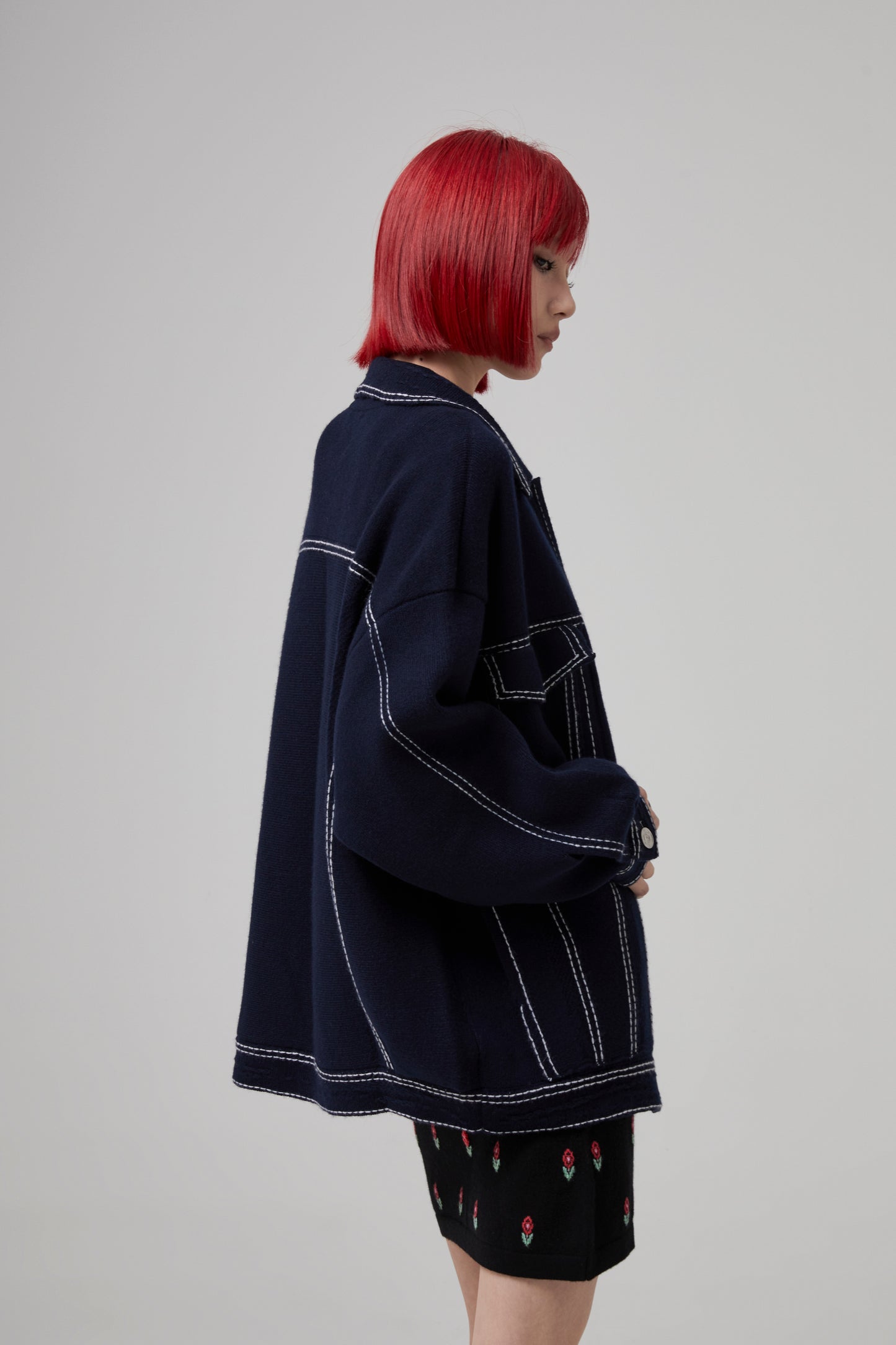 DENIM OVERSIZED JACKET