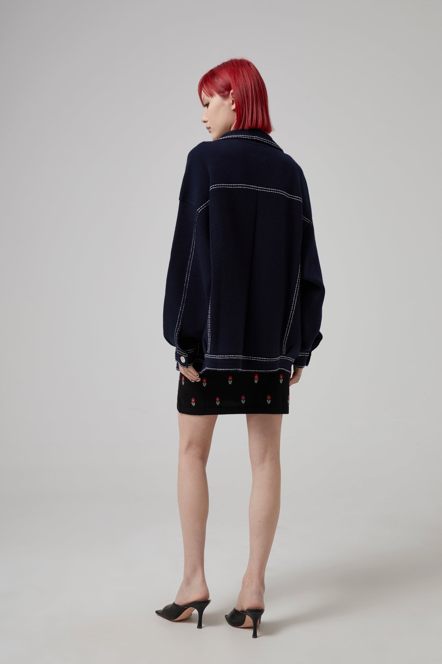 DENIM OVERSIZED JACKET