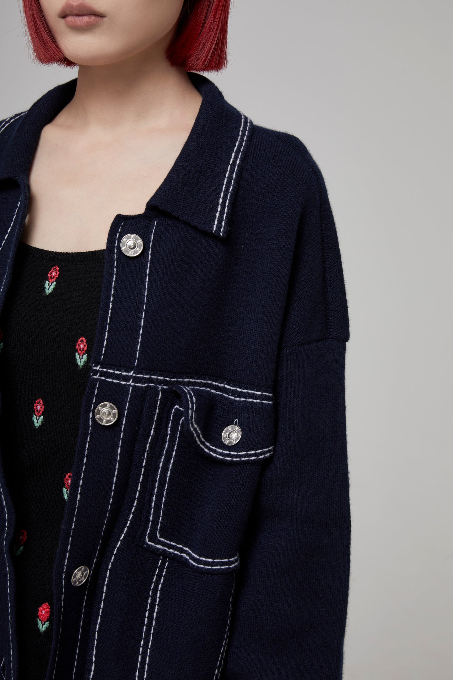 DENIM OVERSIZED JACKET