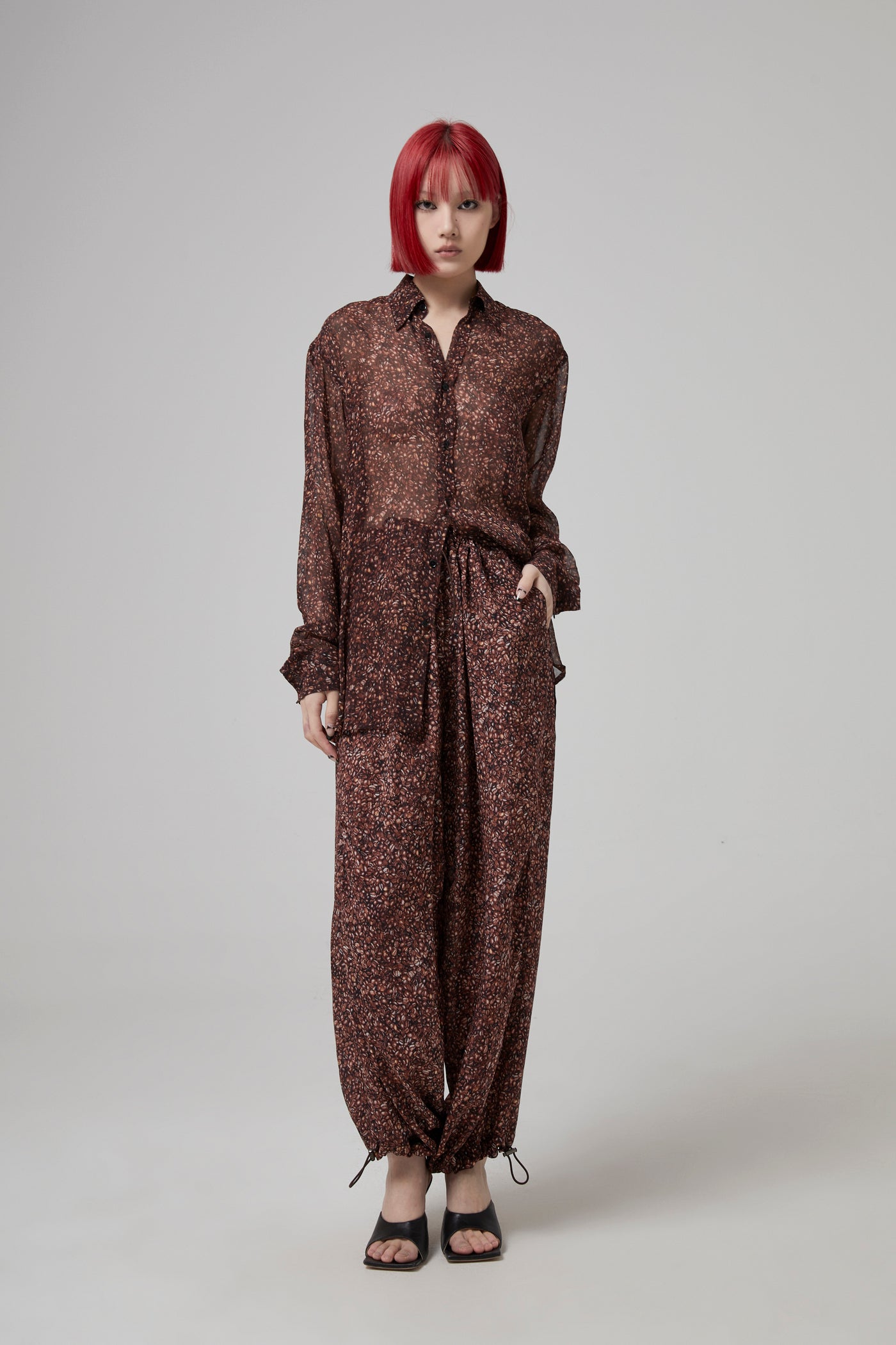 HAREM STYLE TROUSERS