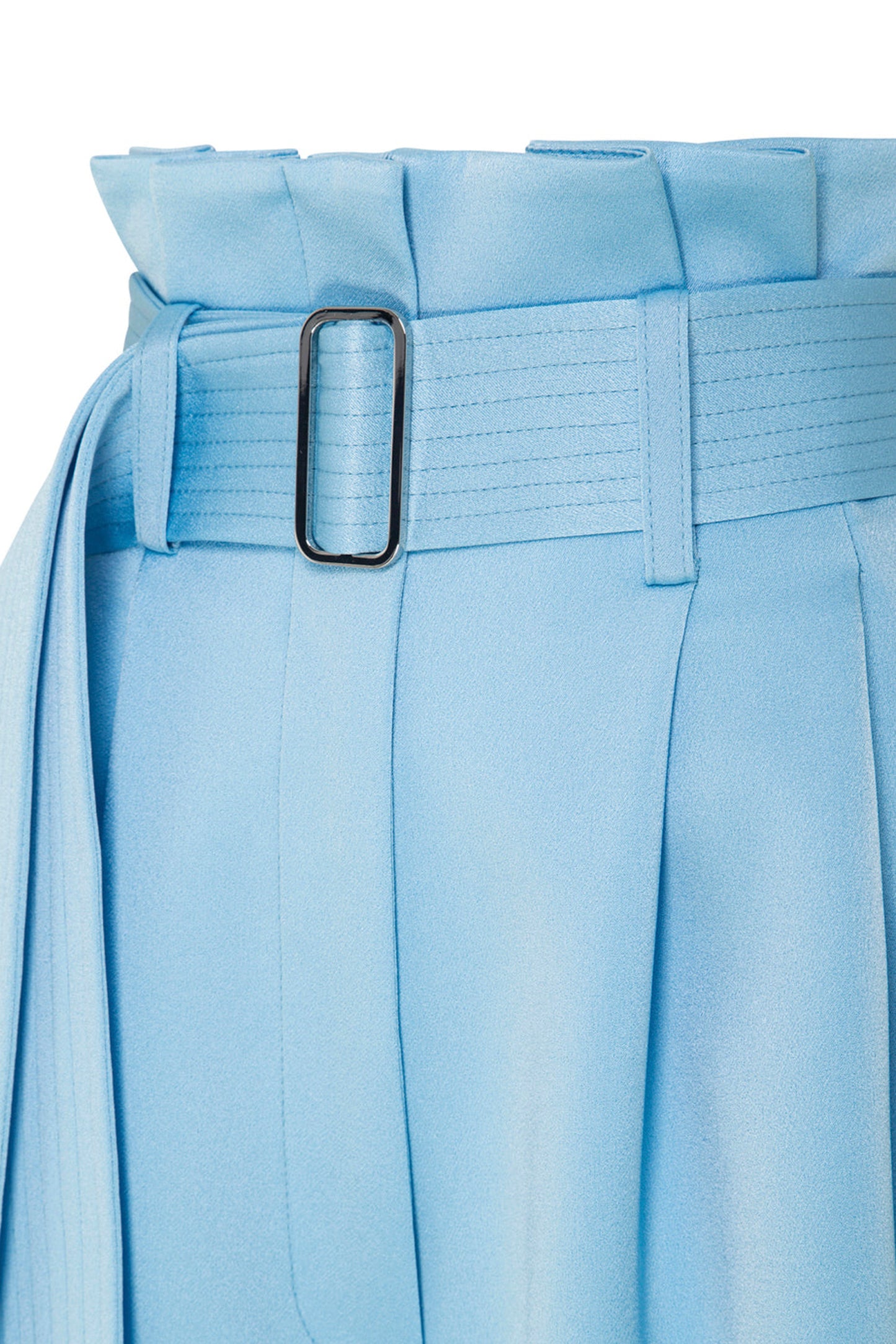 BUD TRIM PLEATED SHORTS