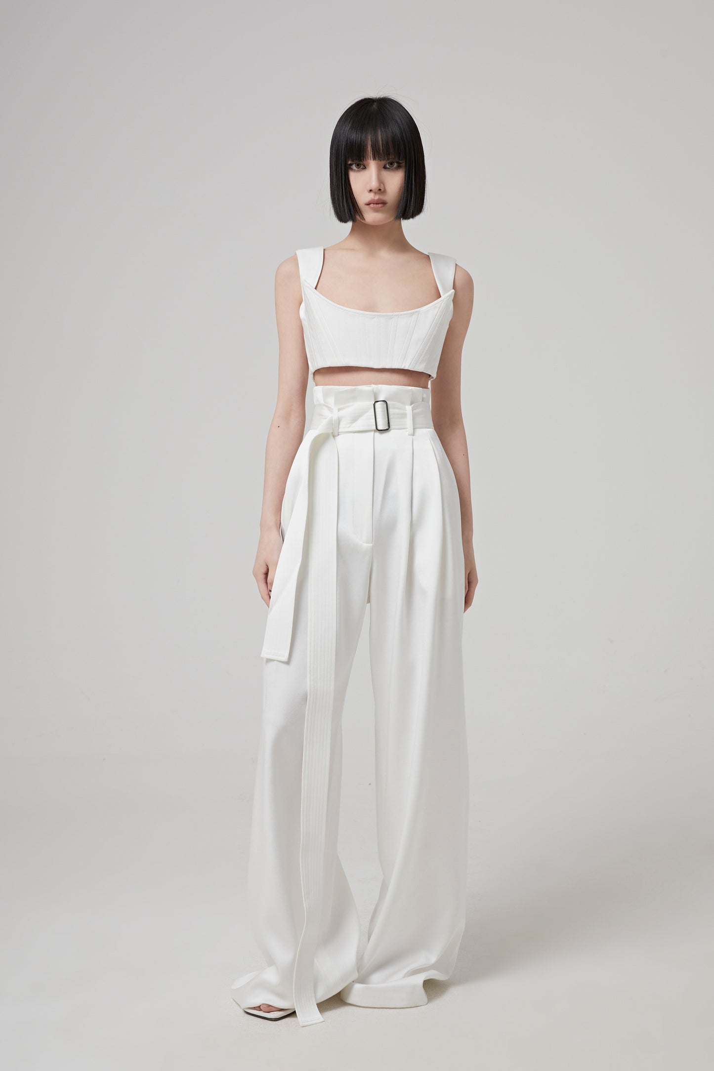 LONG LOOSE SUIT PANTS
