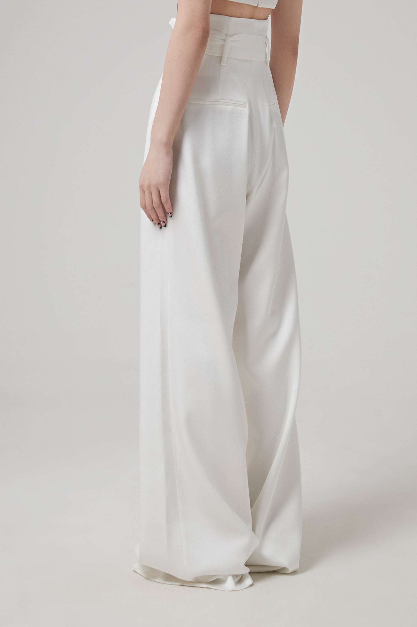 LONG LOOSE SUIT PANTS