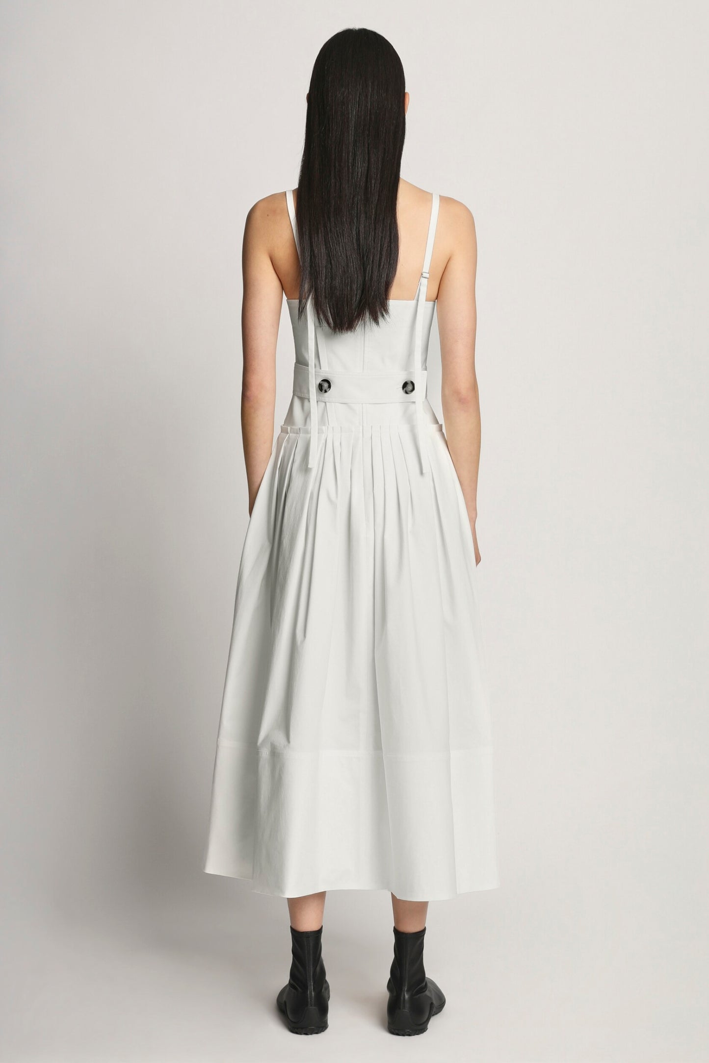 Poplin Bustier Dress
