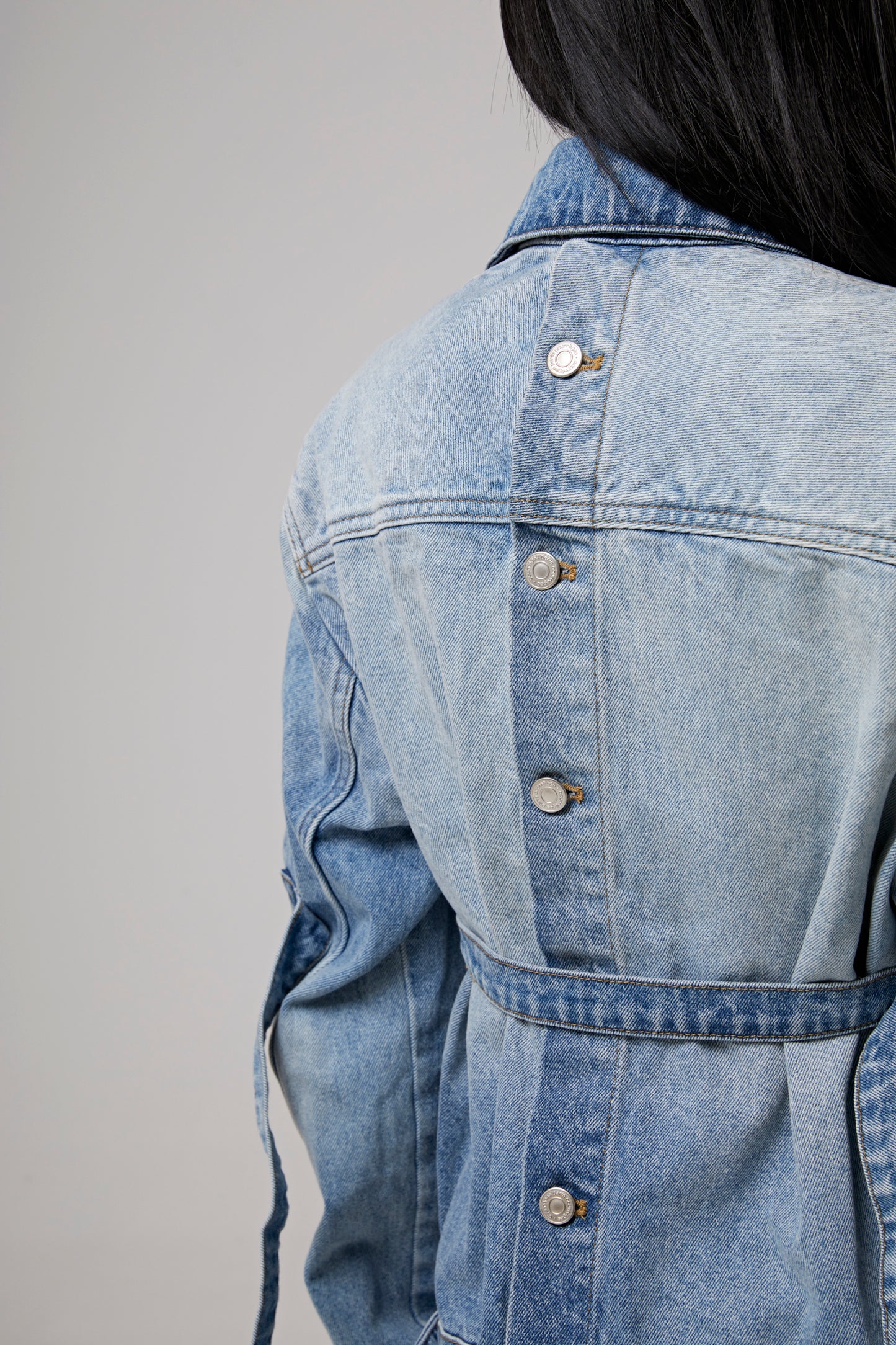 BI-STYLING LIGHT BLUE DEN JACKET