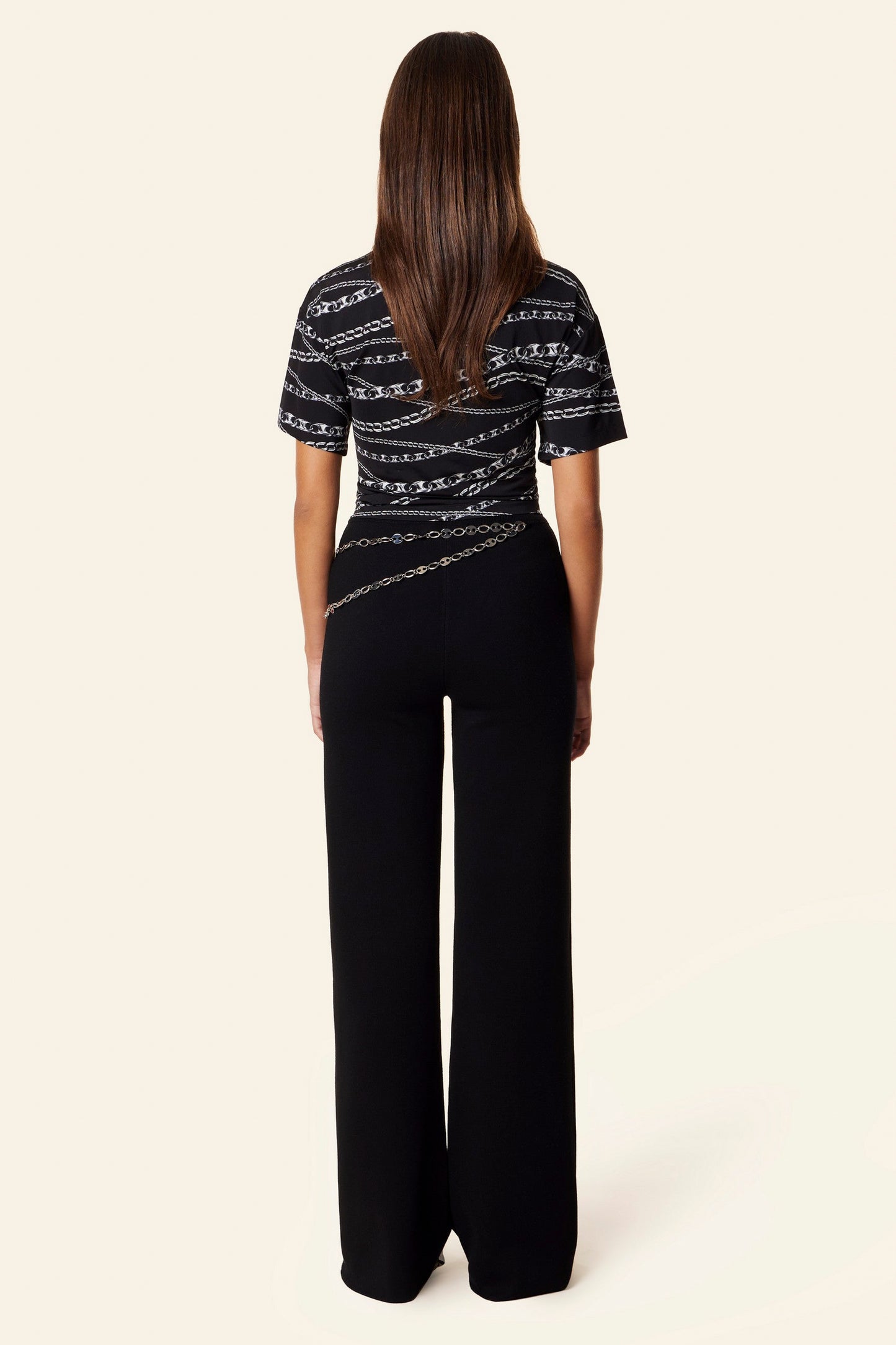 DRAWSTRING CROPPED TOP