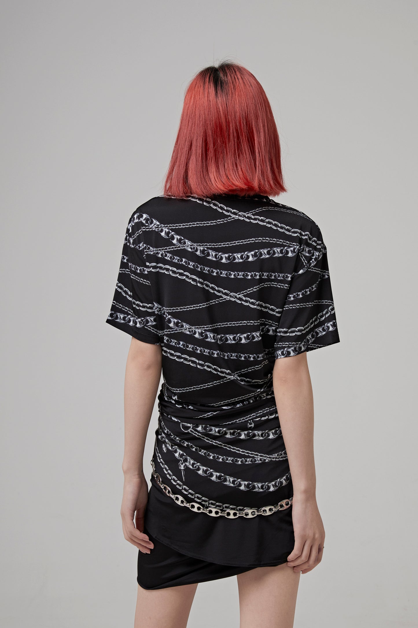 DRAWSTRING CROPPED TOP