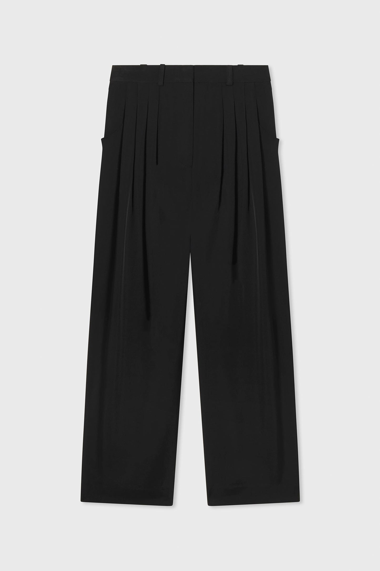 DRAPED POCKET TROUSER