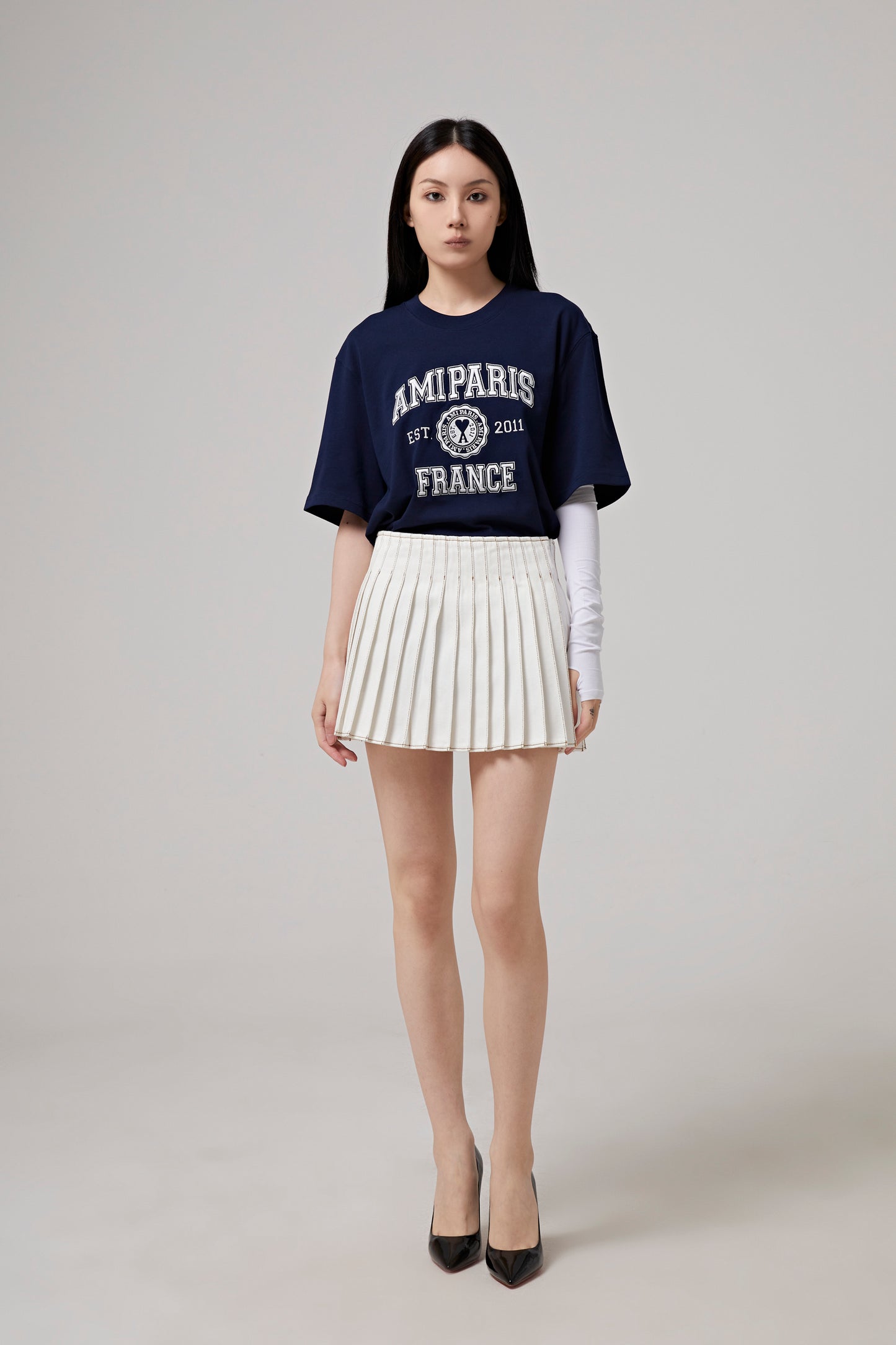 PLEATED SKIRT