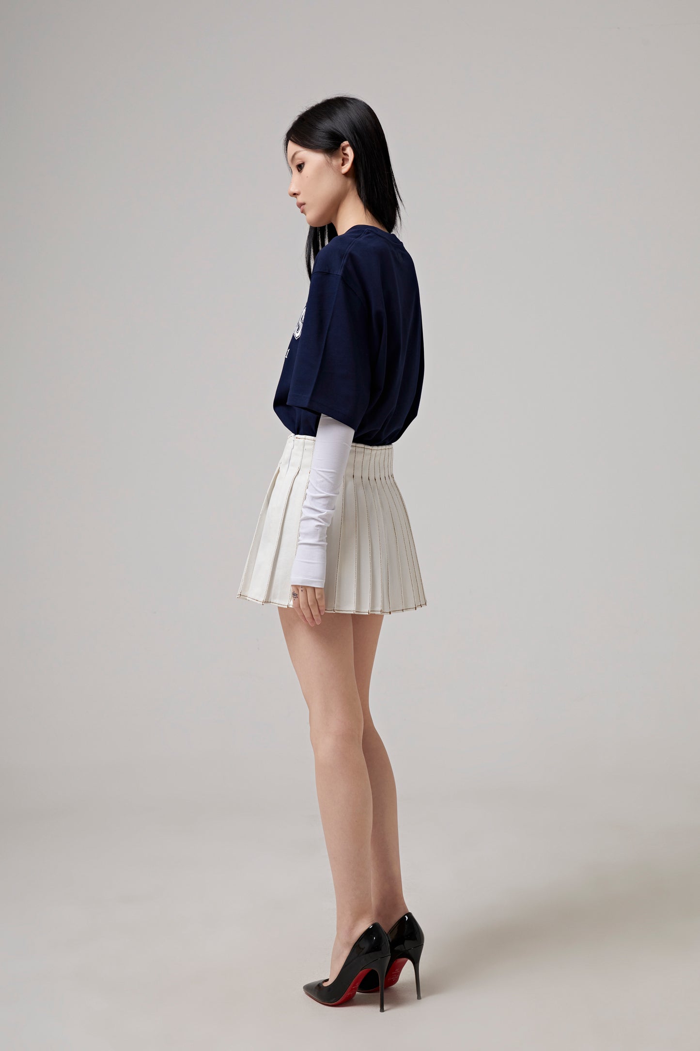 PLEATED SKIRT