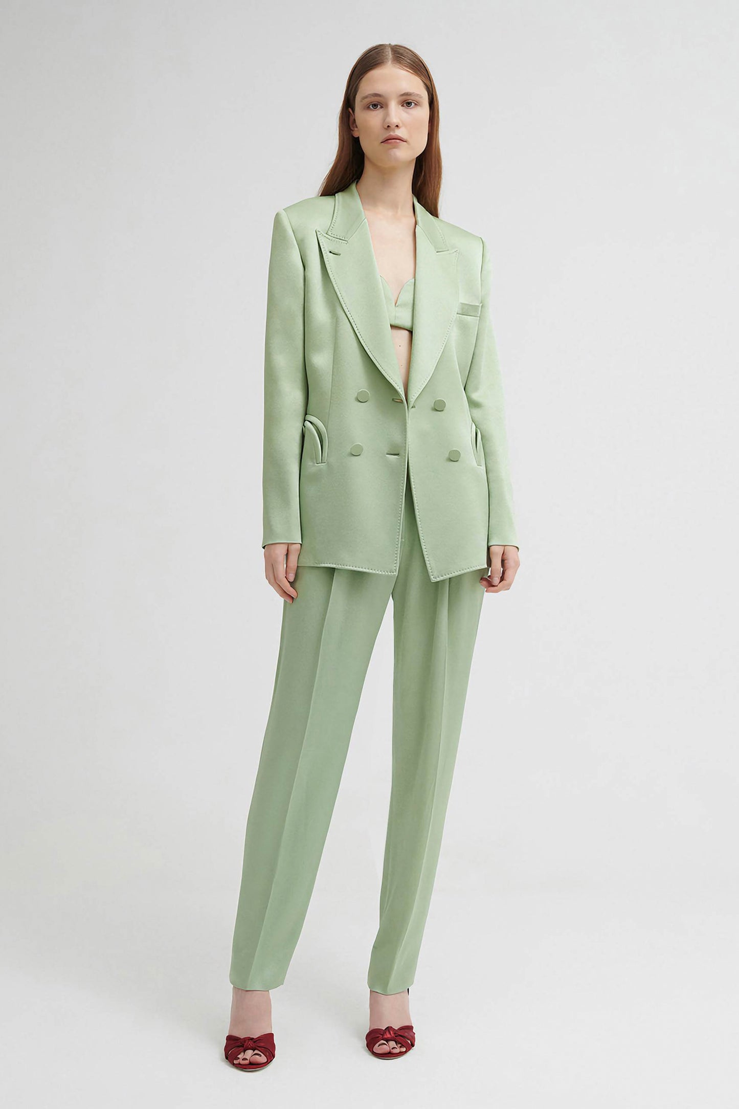 Novalis Pistachio Heart Blazer
