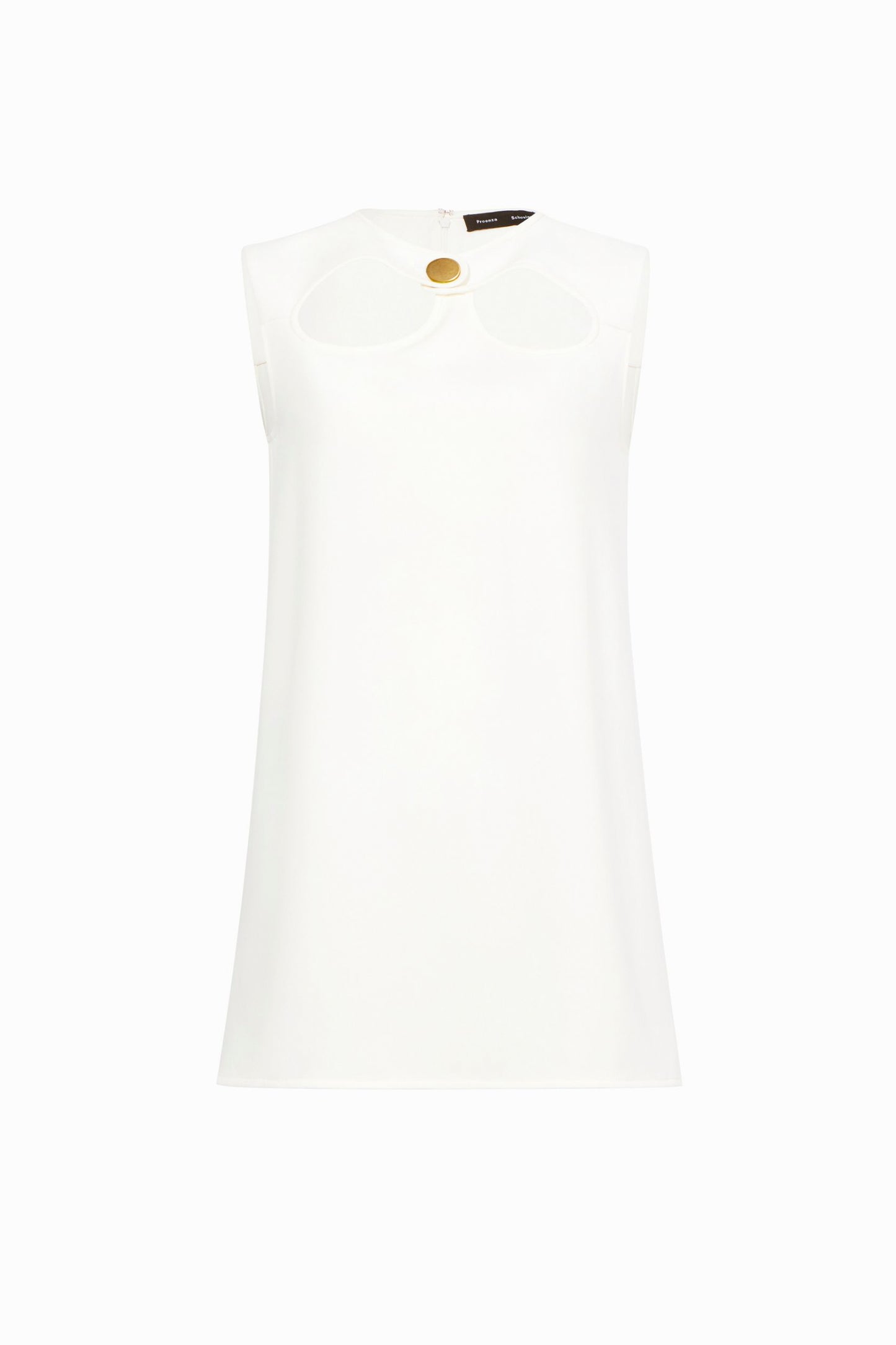 Matte Viscose Crepe Cut Out Top