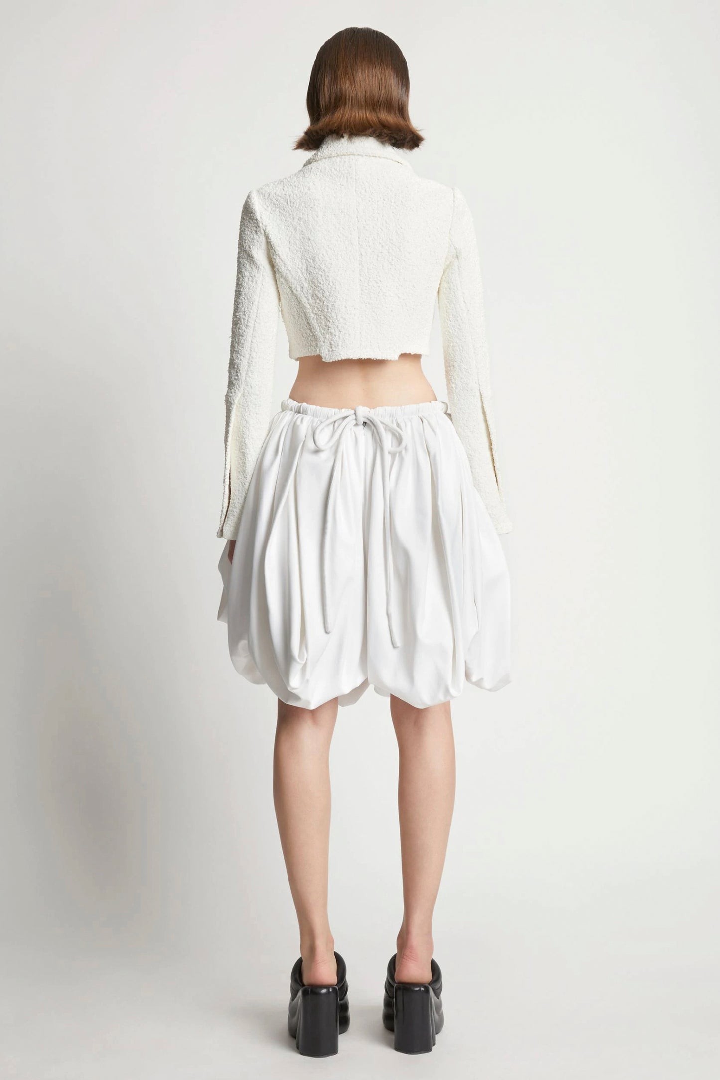 Technical Cotton Voluminous Skirt