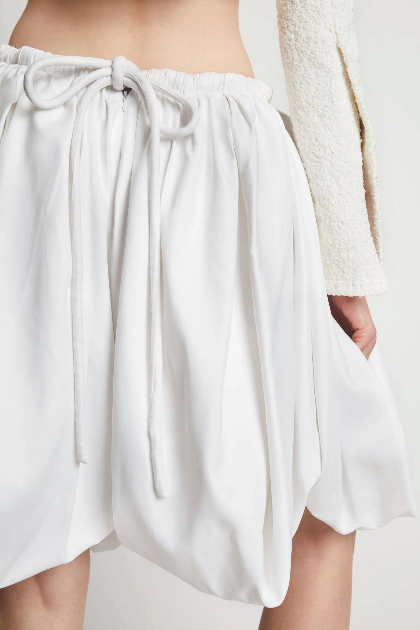 Technical Cotton Voluminous Skirt