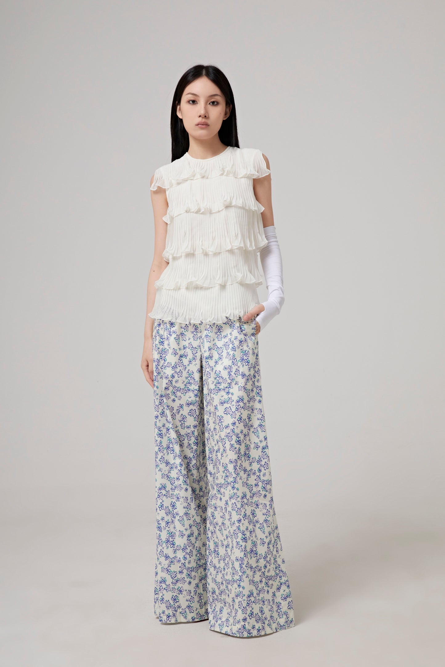 LAYERED FRINGED VEST