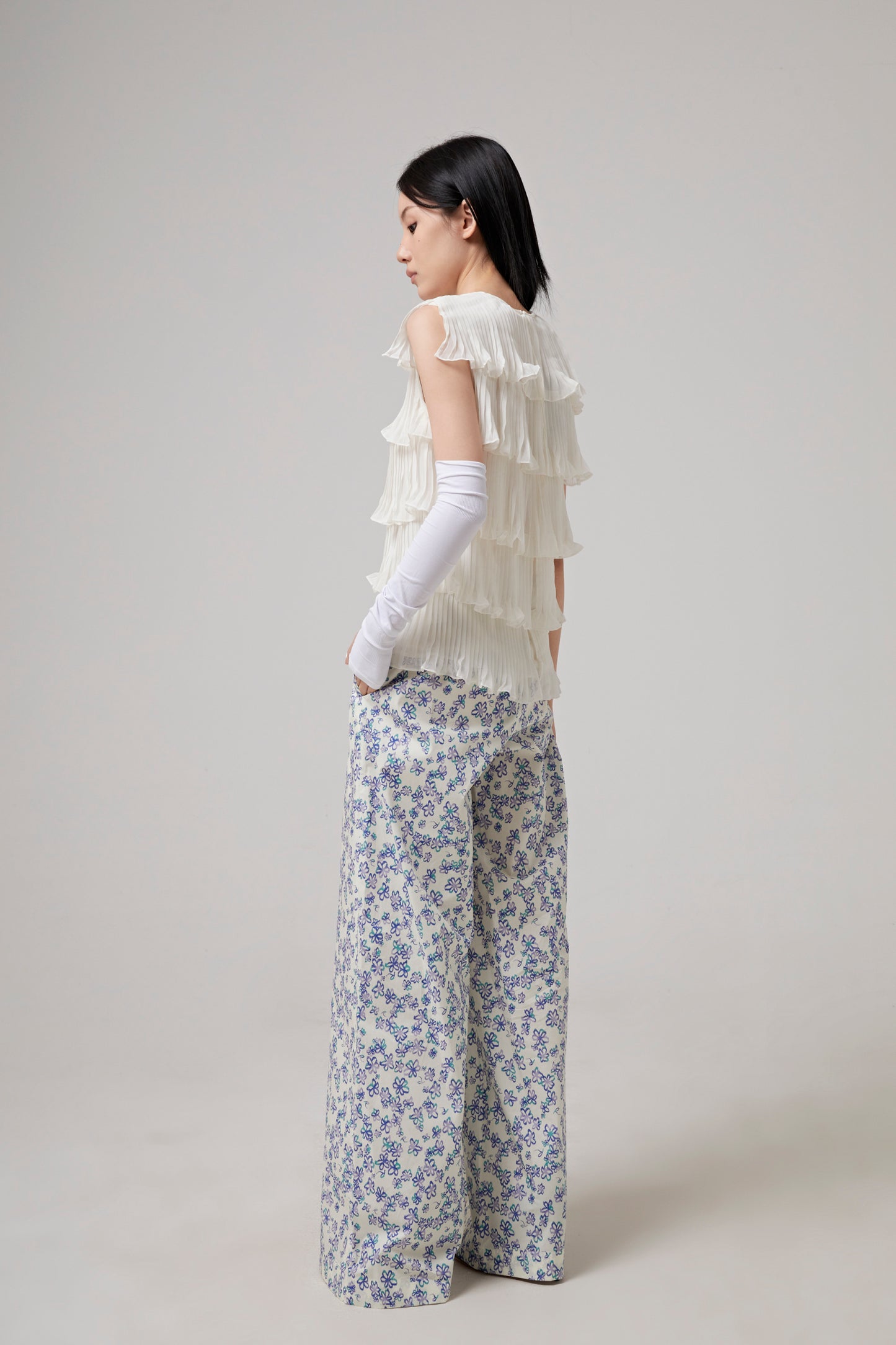 LAYERED FRINGED VEST