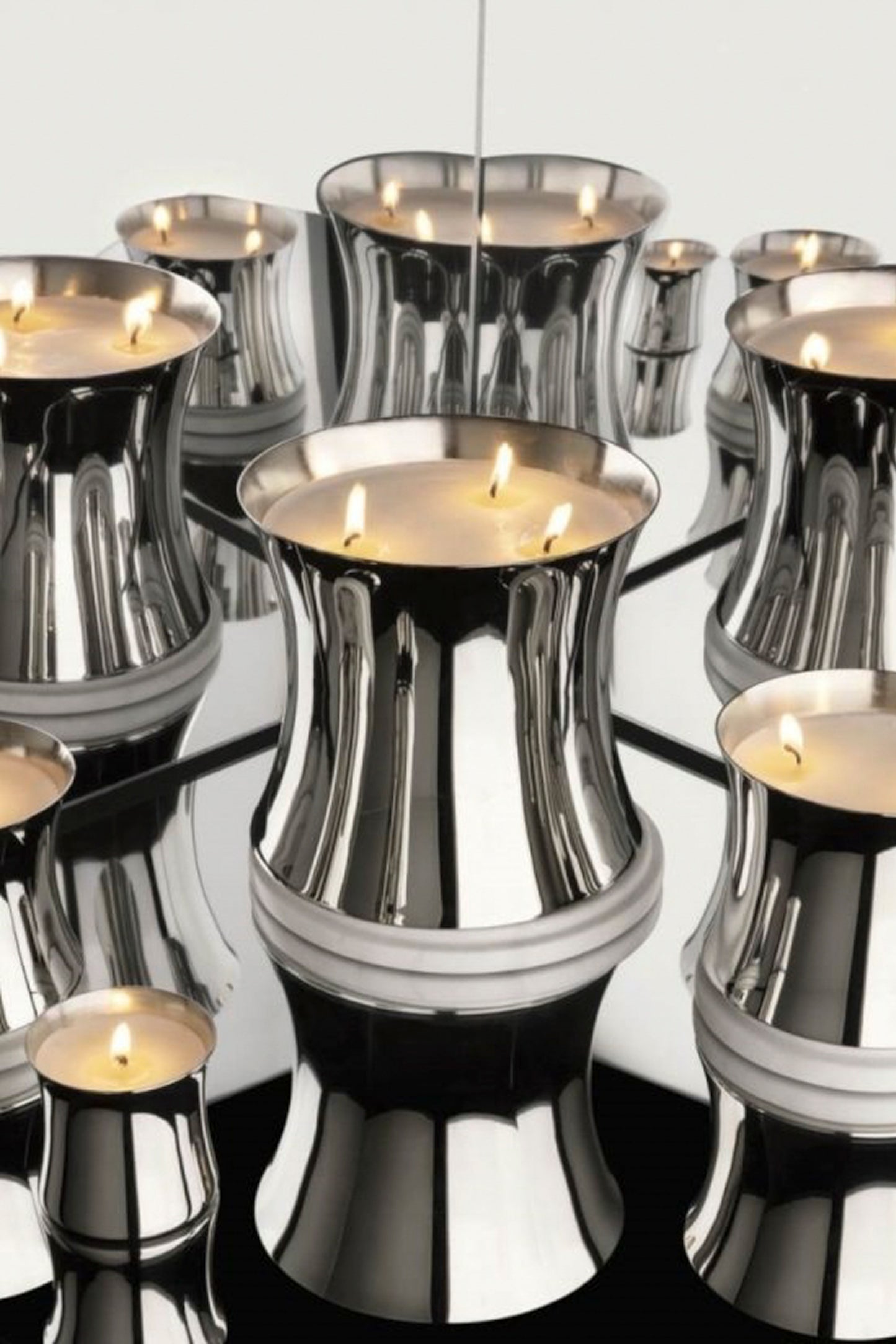 ECLECTIC MEDIUM CANDLE(SILVER)