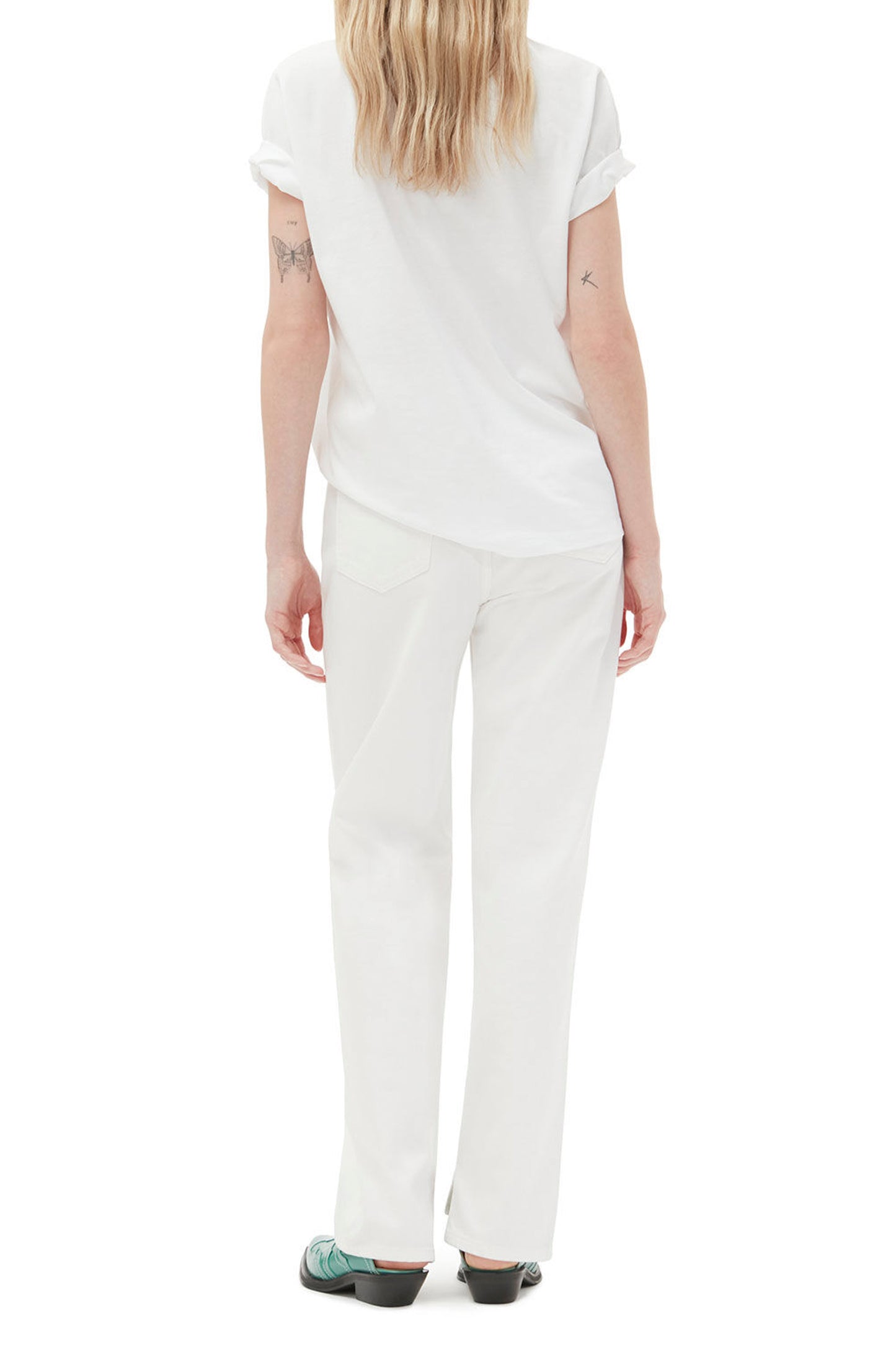 BASIC JERSEY RAINBOW RELAXED TSHIRT