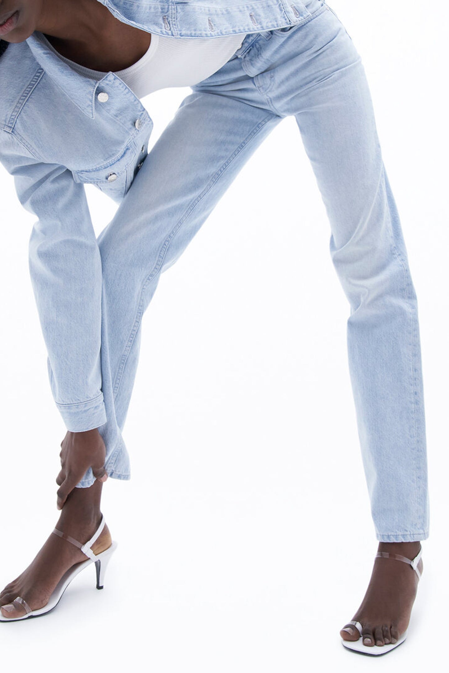 tapered jeans