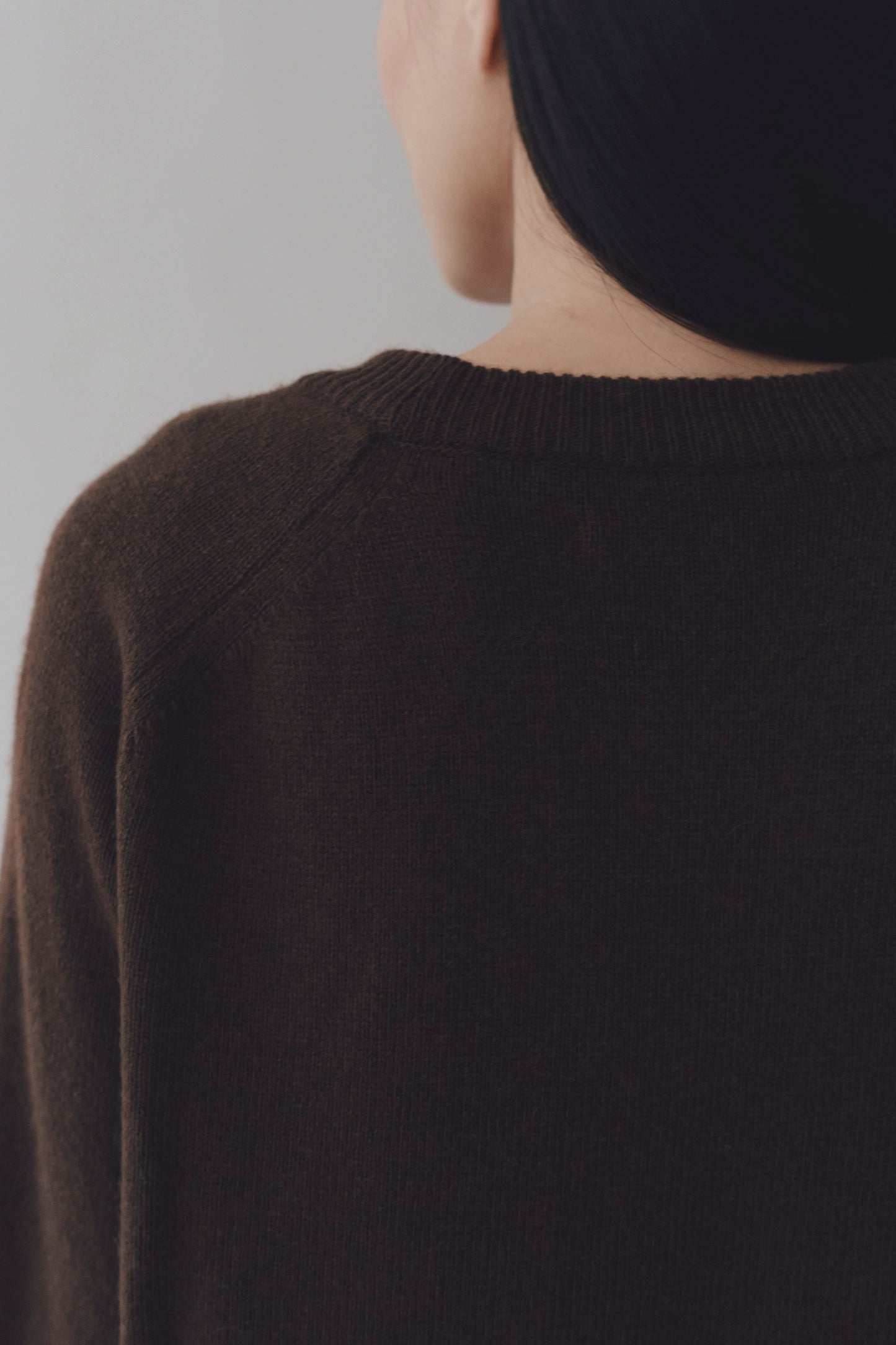 CHASHMERE BLEND CREWNECK KNIT